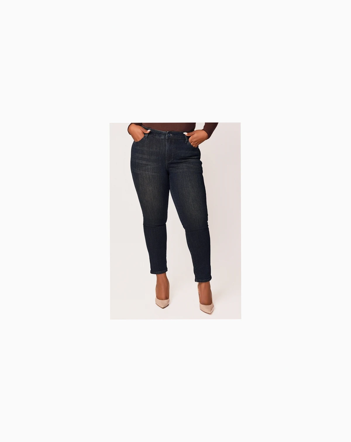 Women's Denim High Rise Skinny Jeans in 28" Inseam