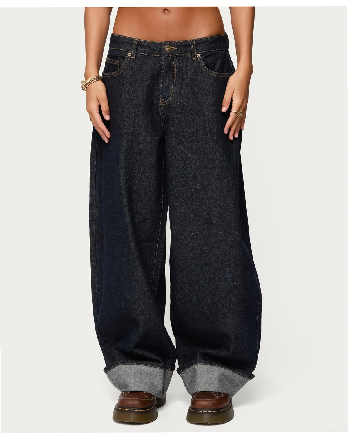 Women's Kella Extra Oversized Low Rise Jeans