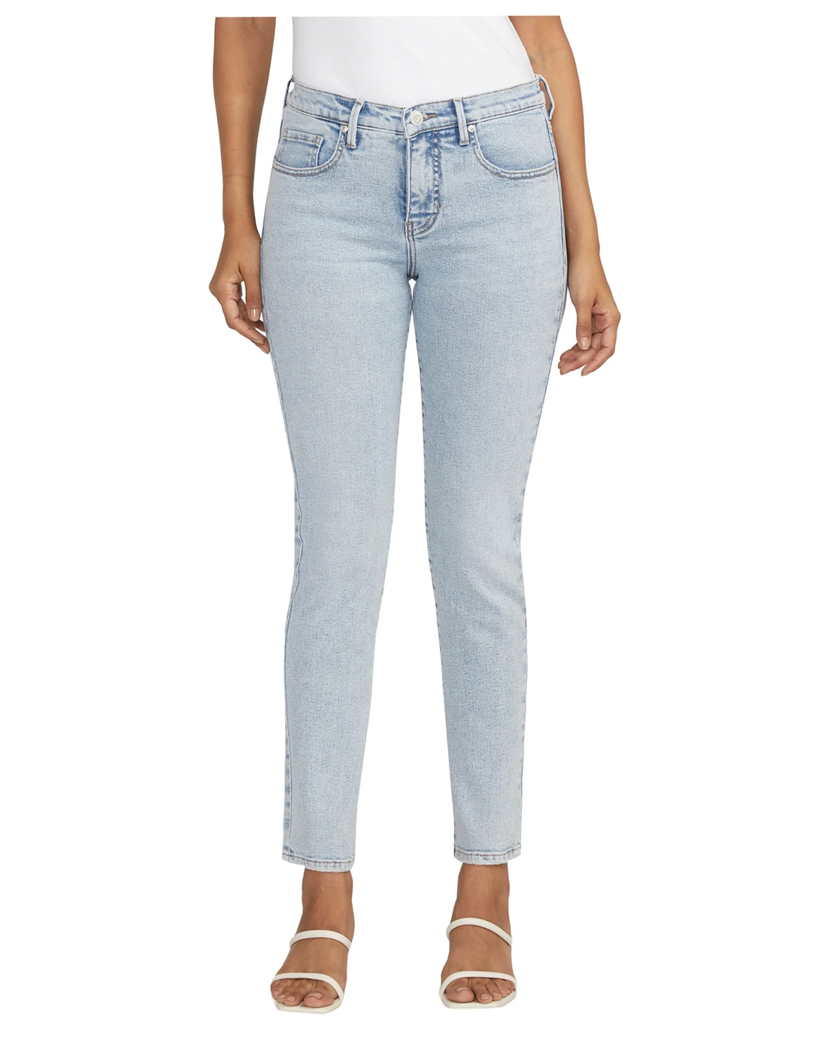 Women's Cassie Mid Rise Straight Leg Jeans