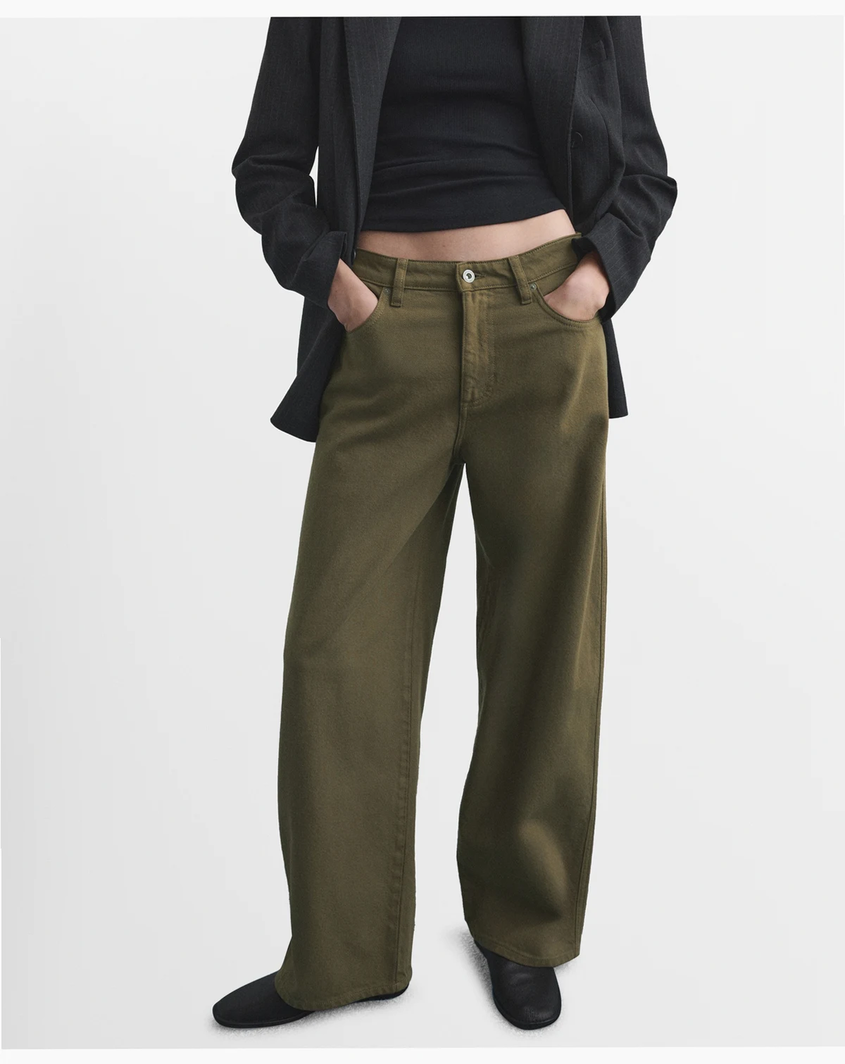 Women's Low-Rise Balloon Jeans