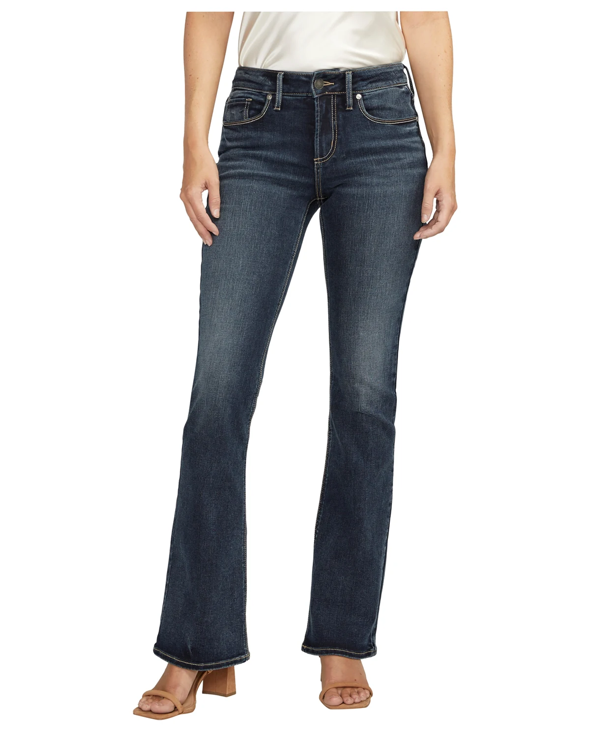 Suki Mid Rise Bootcut Jeans