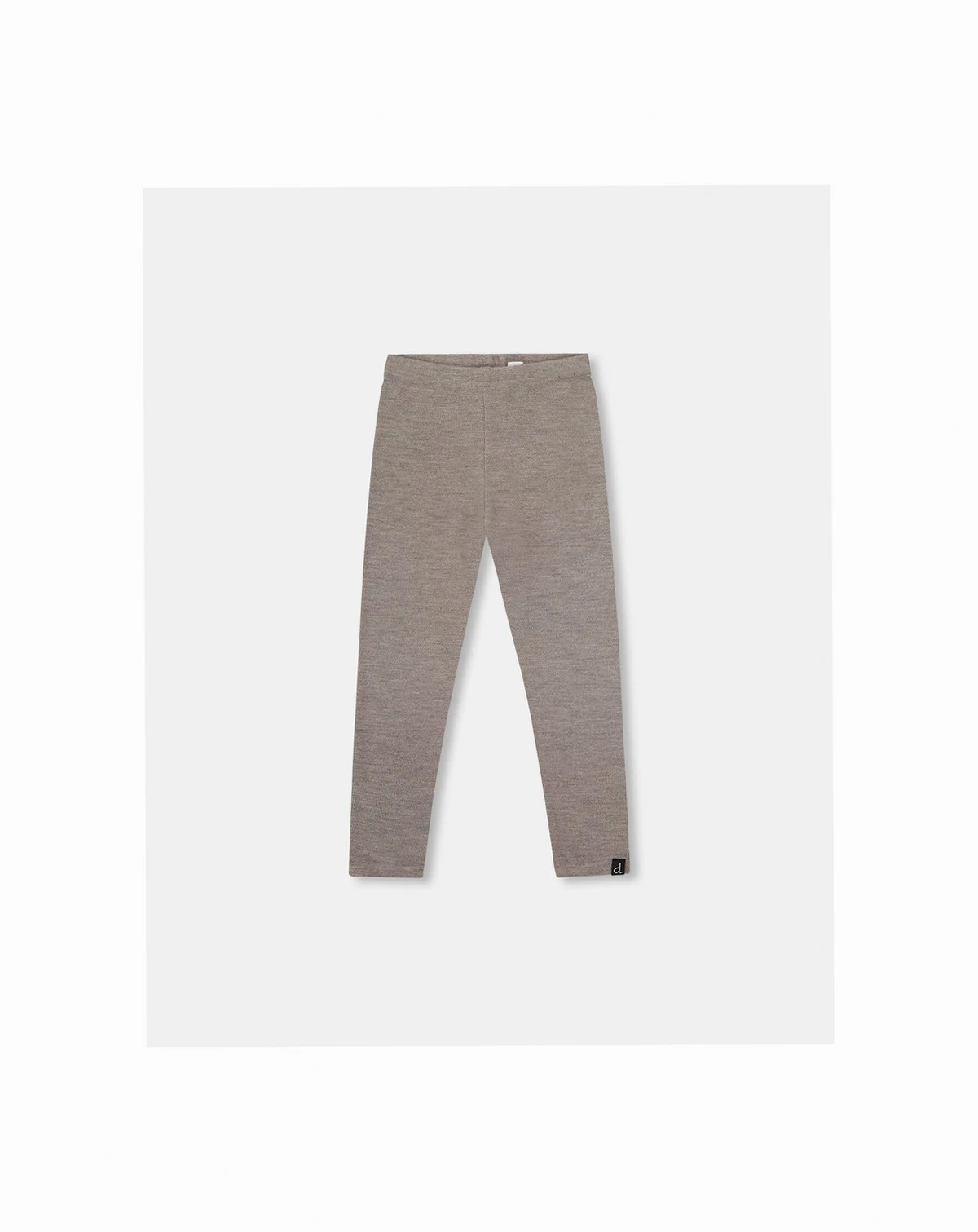 Baby Girls Super Soft Ribbed Leggings Heather Gray
