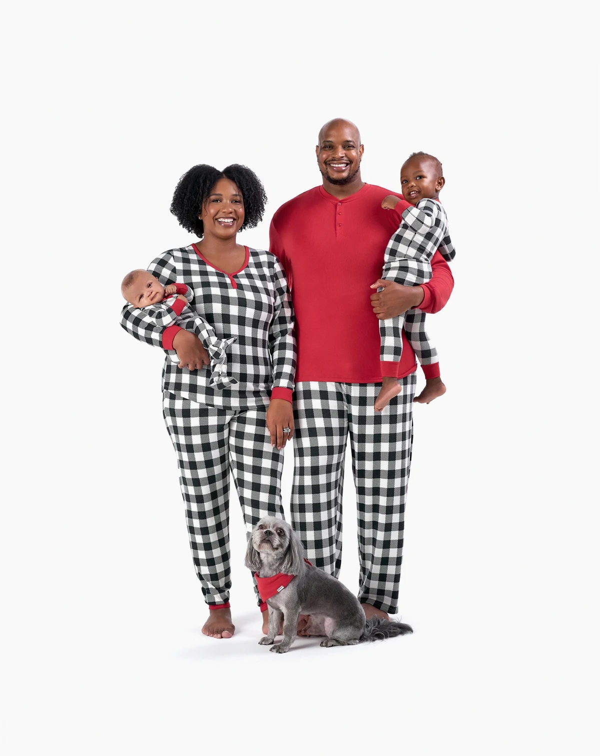 Toddler Boys Holiday Family Pajamas Neutral One Piece Pajamas