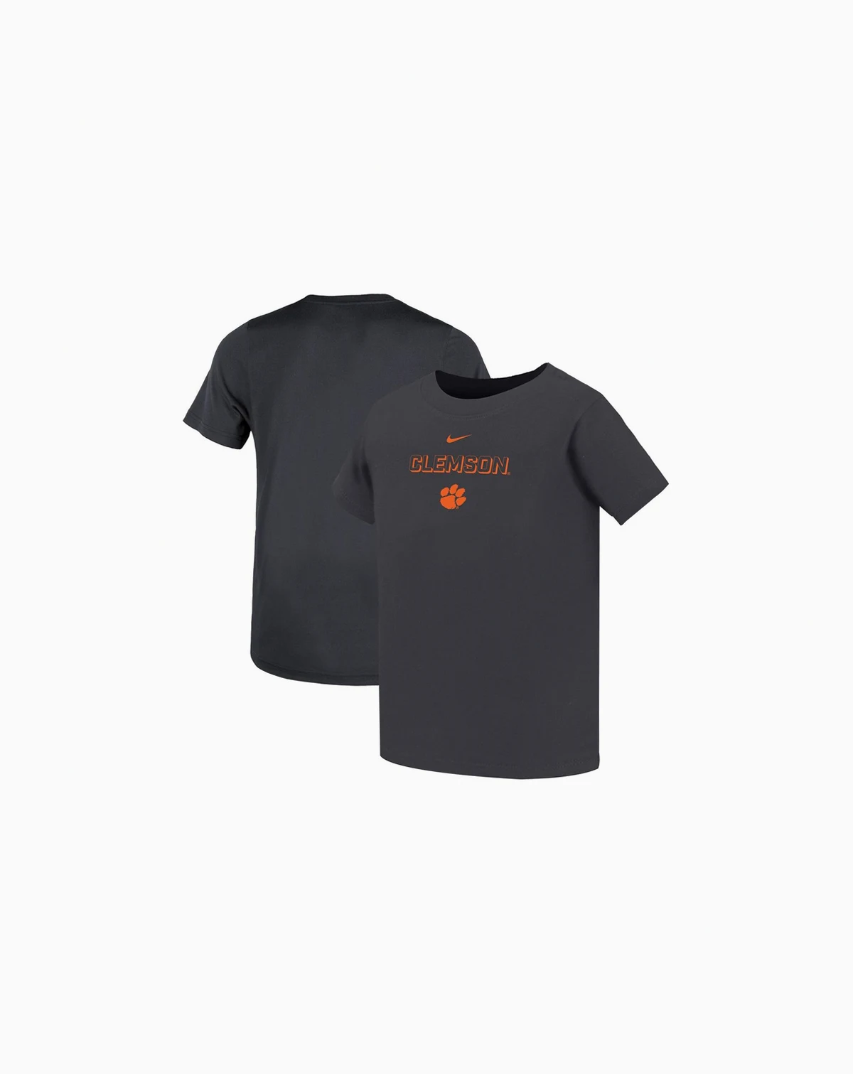 Toddler Charcoal Clemson Tigers Legend Performance T-Shirt