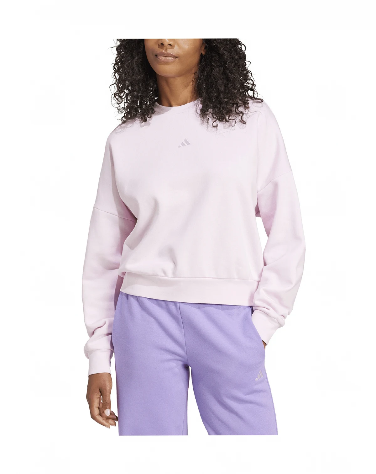 Women's Essentials Crewneck Small-Logo Sweatshirt