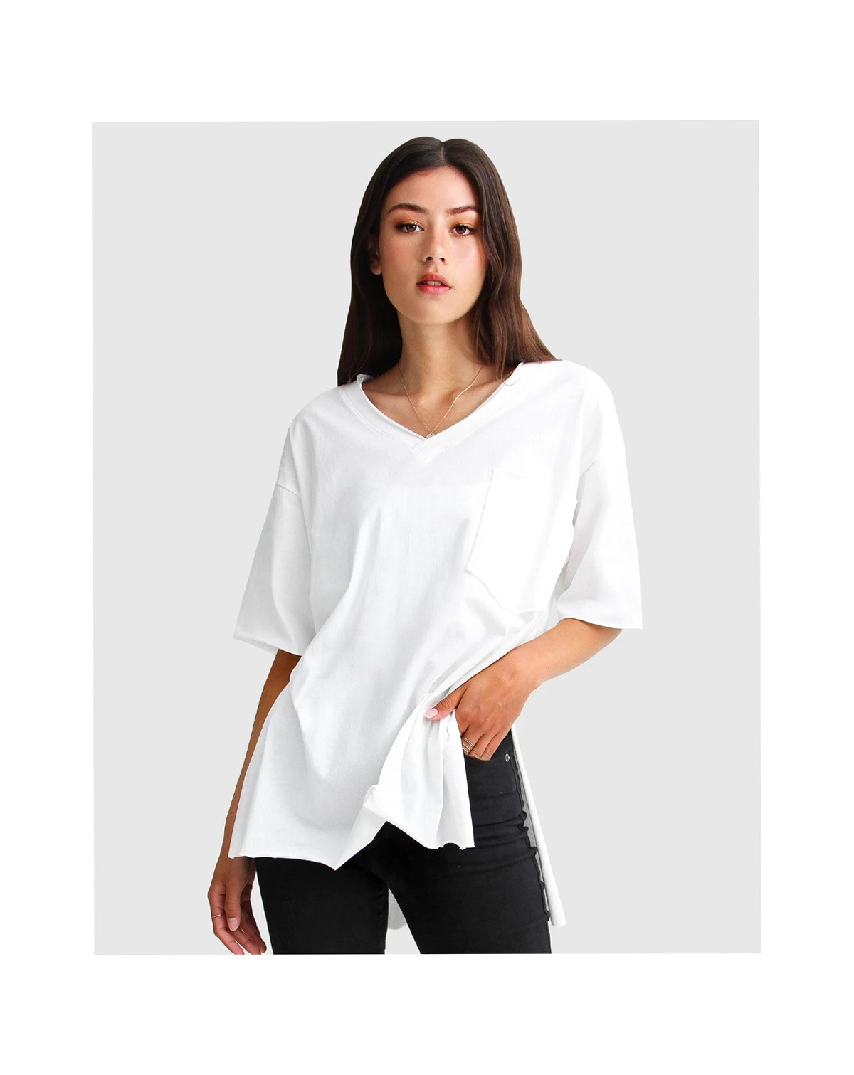 Women's Brave Soul Oversized T Shirt