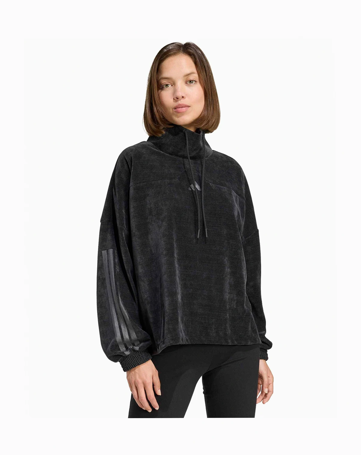 Women's Tiro Velour High Neck Sweatshirt