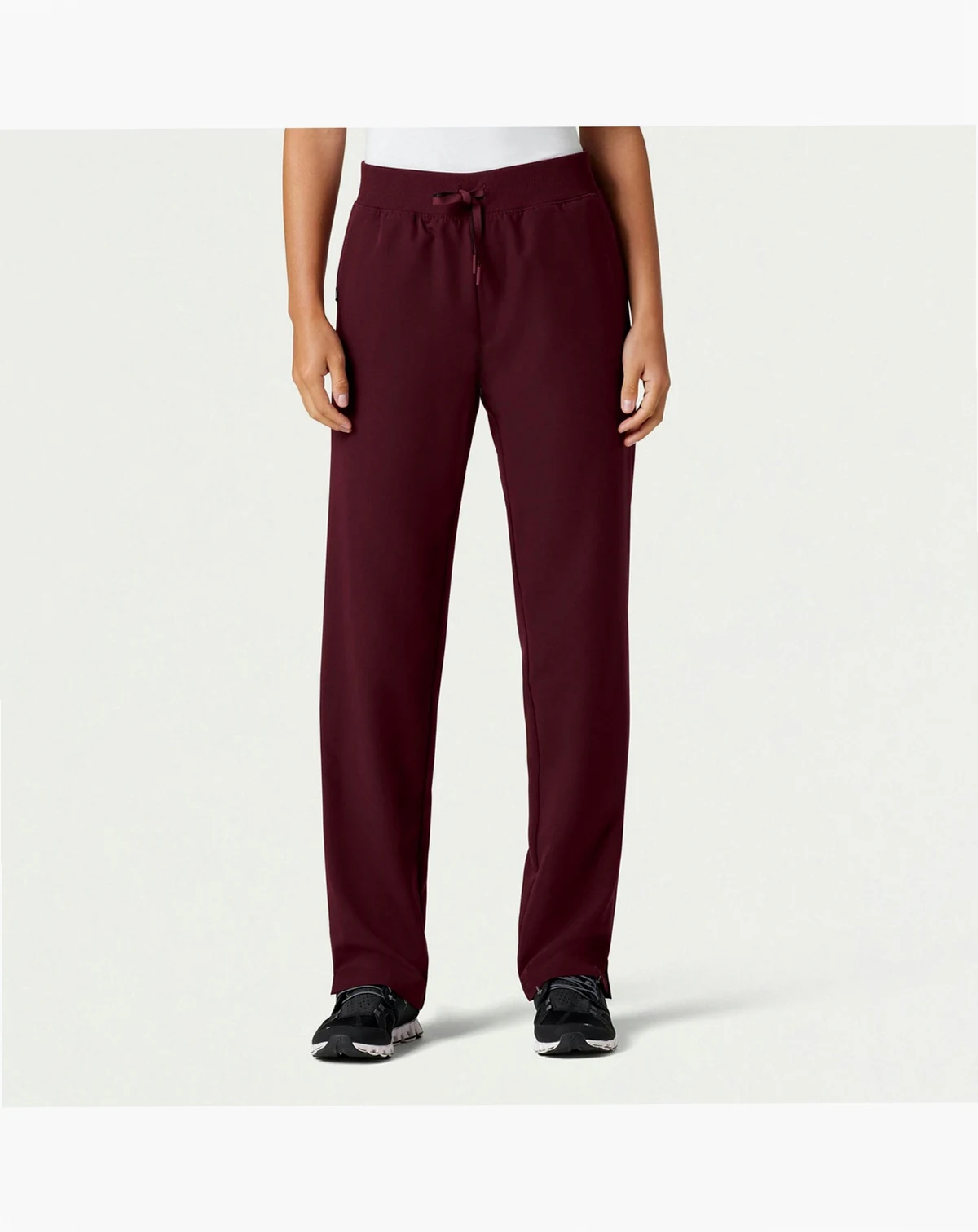 Petite Womens's Xenos 5-Pocket Classic Mid-Rise Scrub Pant