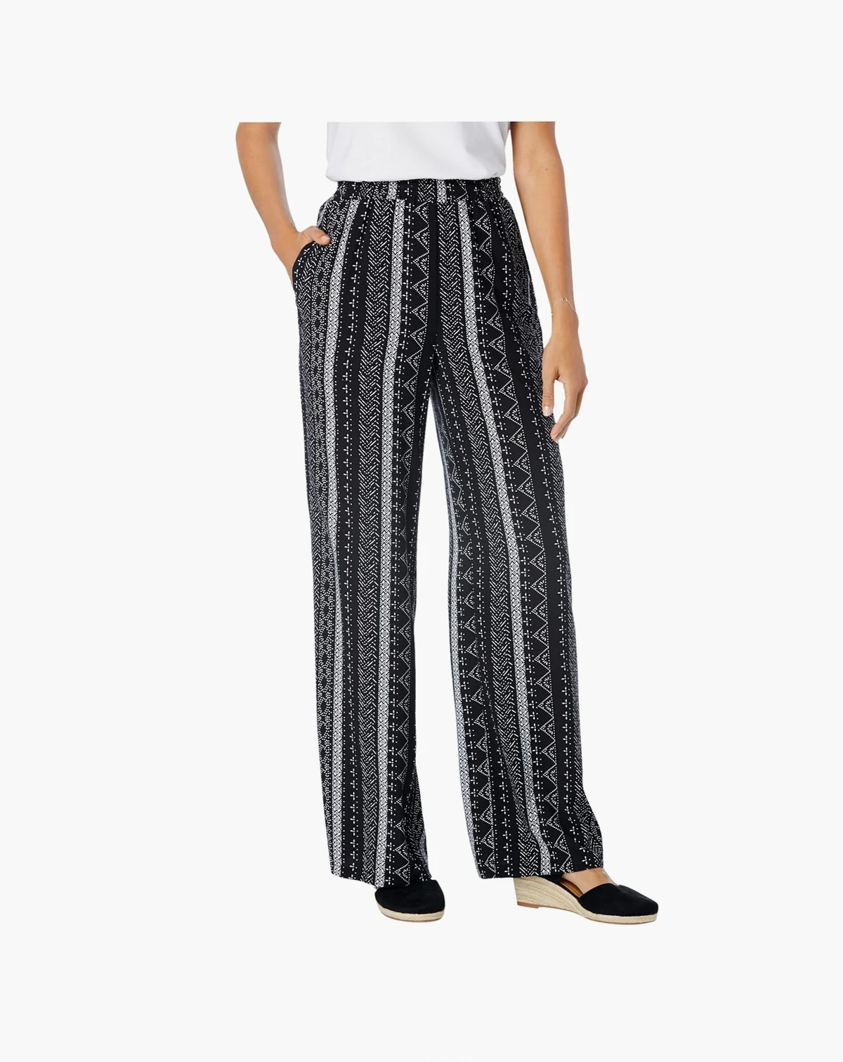 Women's Within Tall Pull-On Elastic Waist Soft Pants