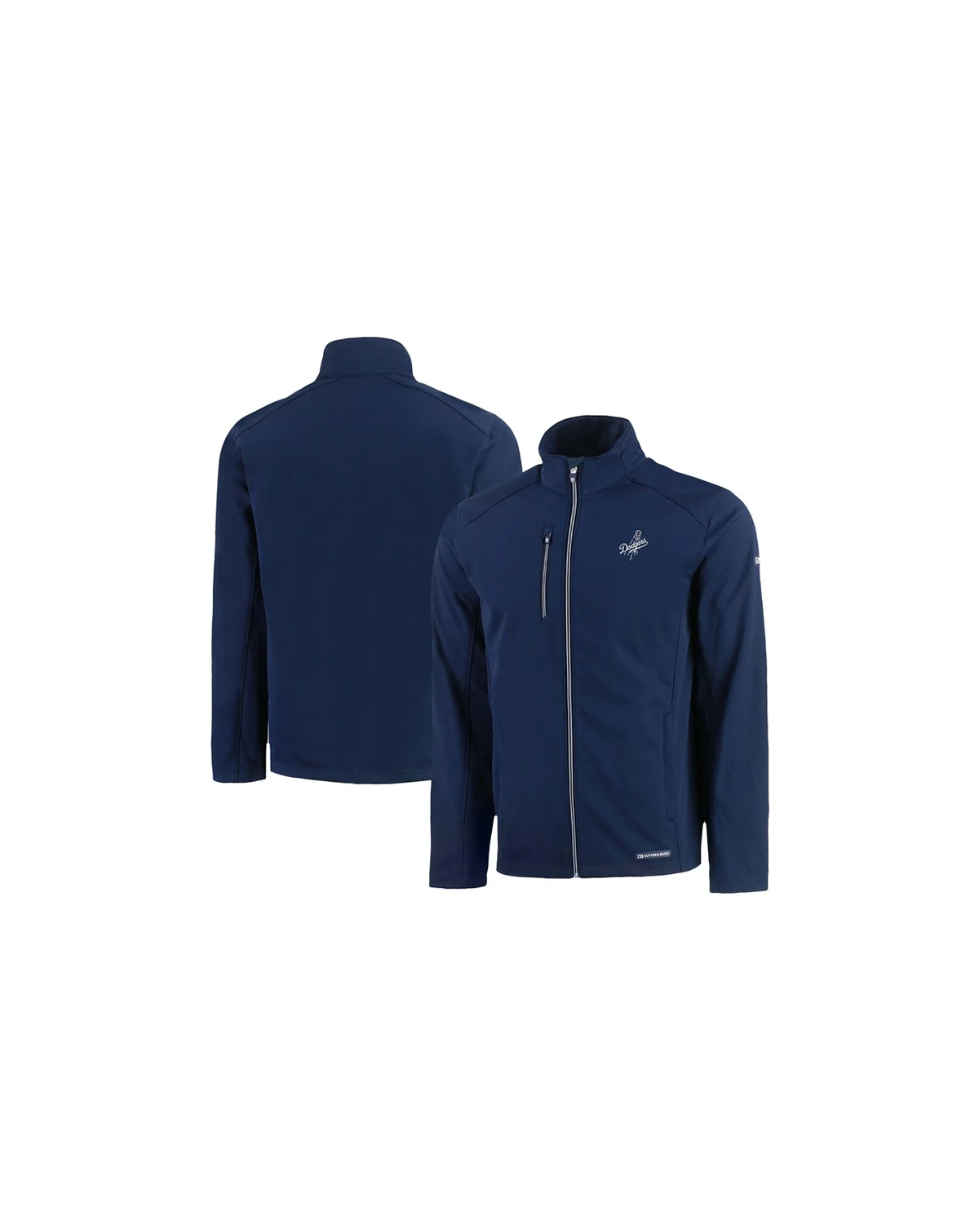 Men's Navy Los Angeles Dodgers Evoke Eco Softshell Full-Zip Jacket