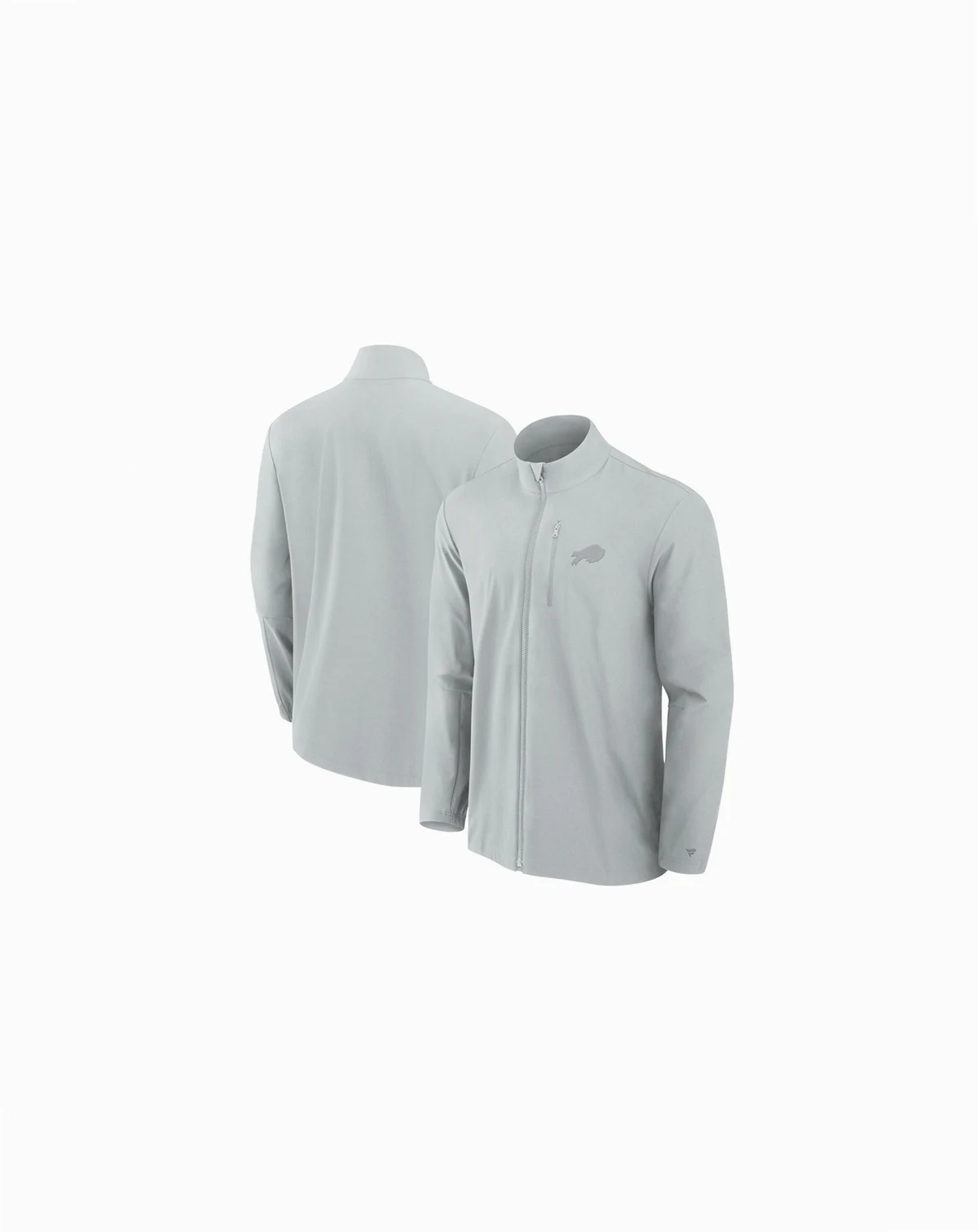 Men's Gray Buffalo Bills Front Office Woven Full-Zip Jacket