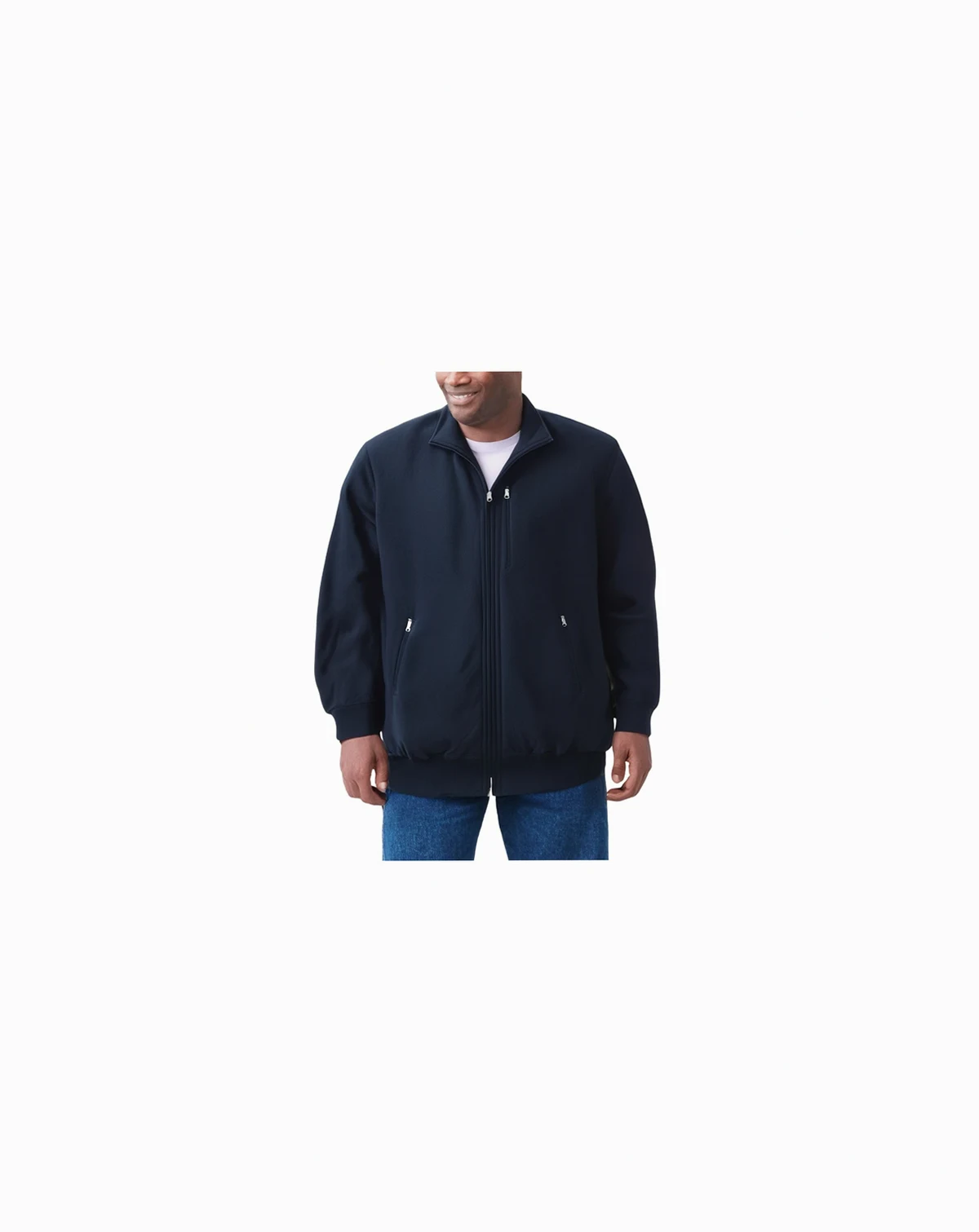 Big & Tall Full-Zip Fleece Jacket