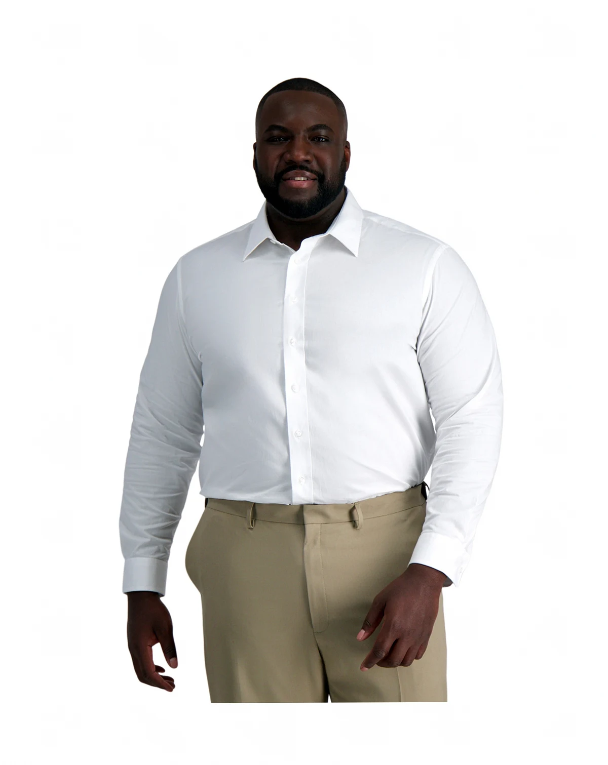 Big & Tall Men’s Smart Wash® Classic Fit Dress Shirt