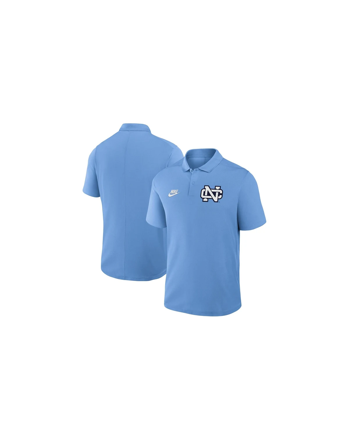 Men's Carolina Blue North Carolina Tar Heels Primetime Victory Legacy Vault Logo Performance Polo Shirt
