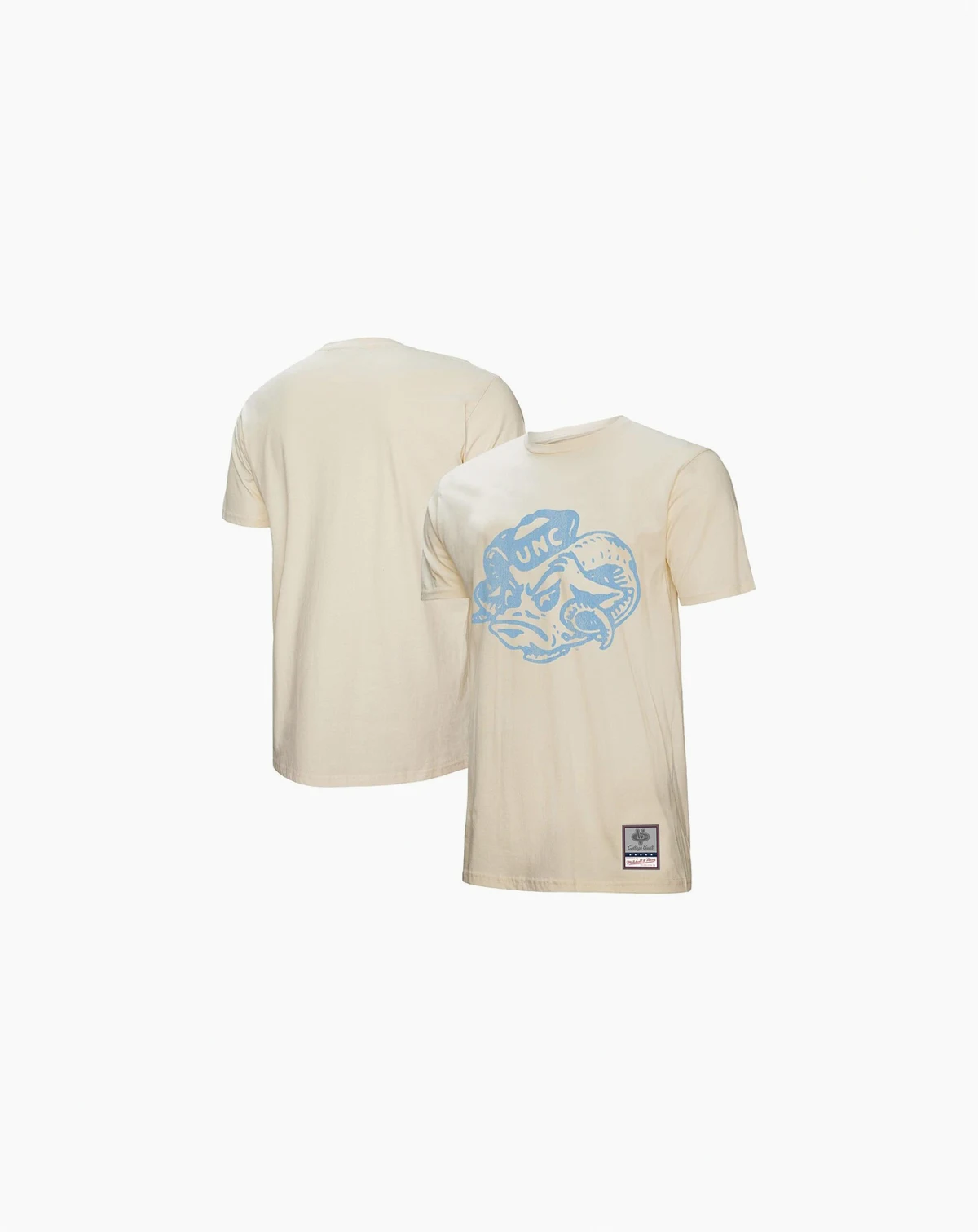 Men's Cream North Carolina Tar Heels Vintage Tone T-Shirt
