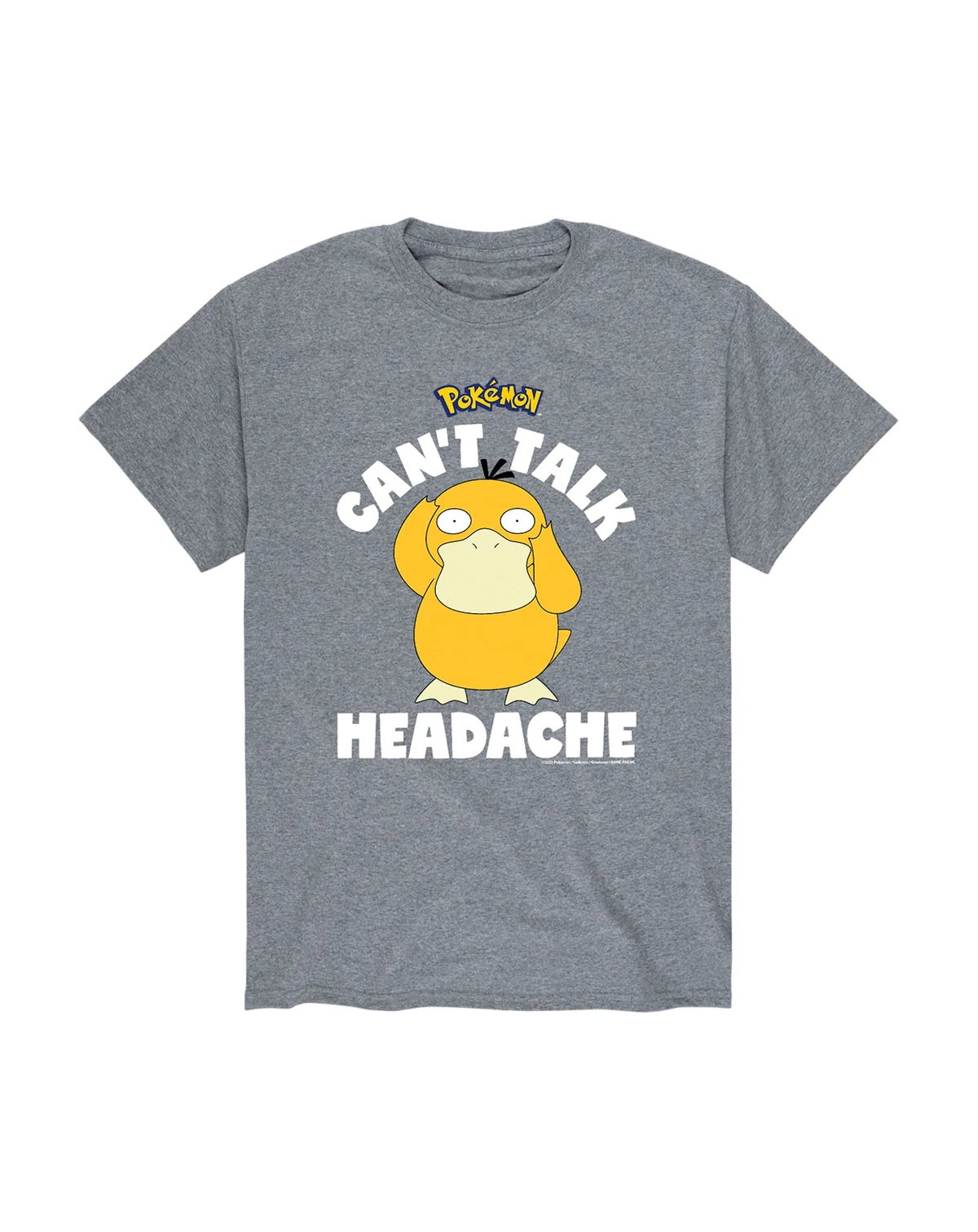 Men's Pokemon Can't Talk Headache T-shirt