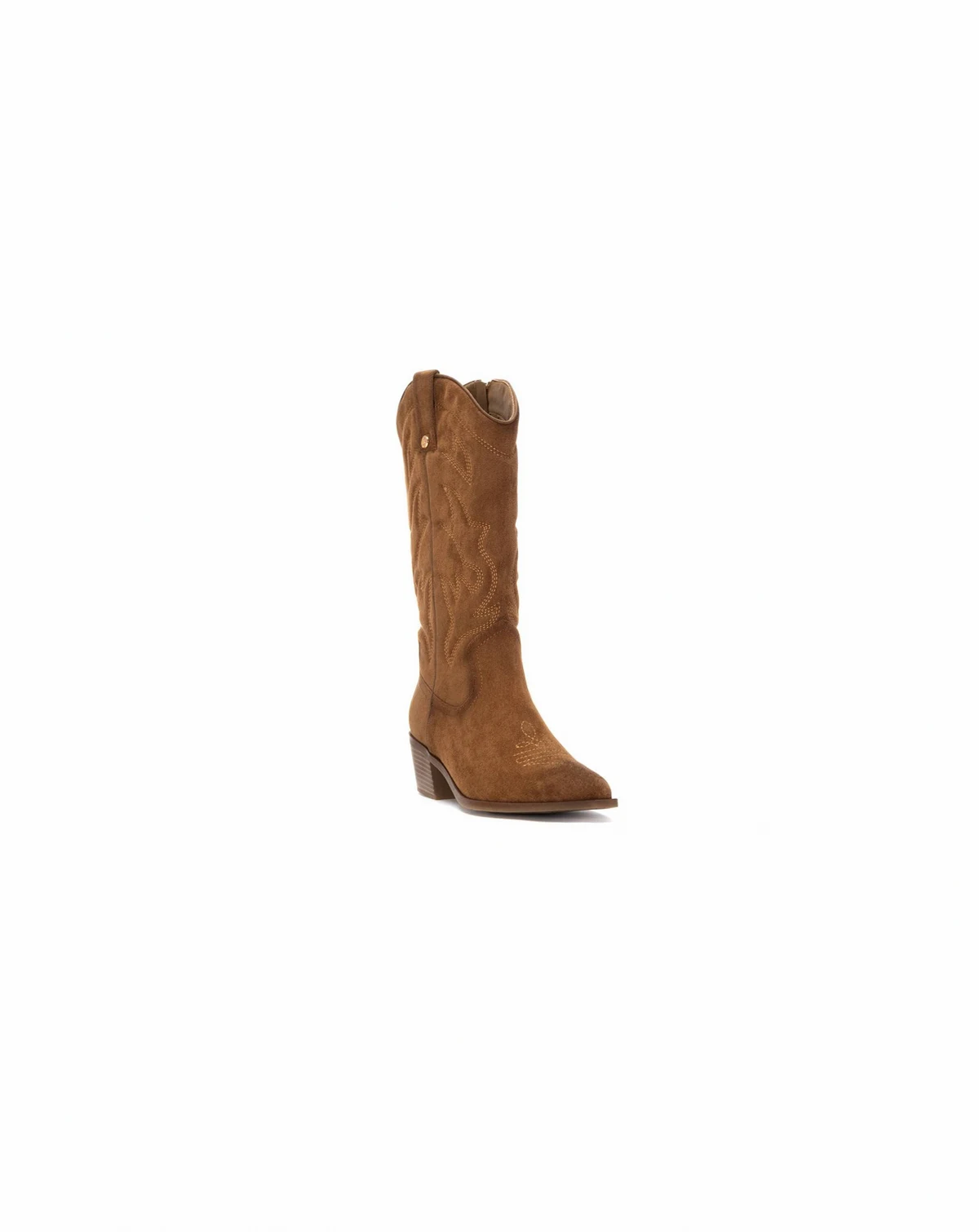 Women's Suede Italian Western Boots