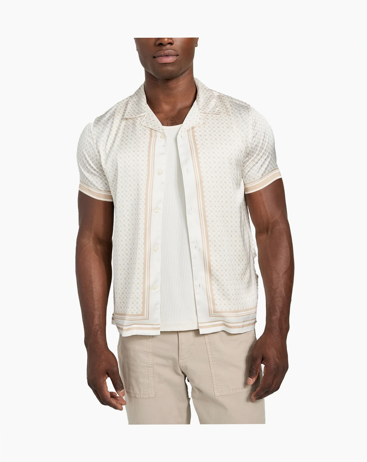 Men's Charm Peony Shirt