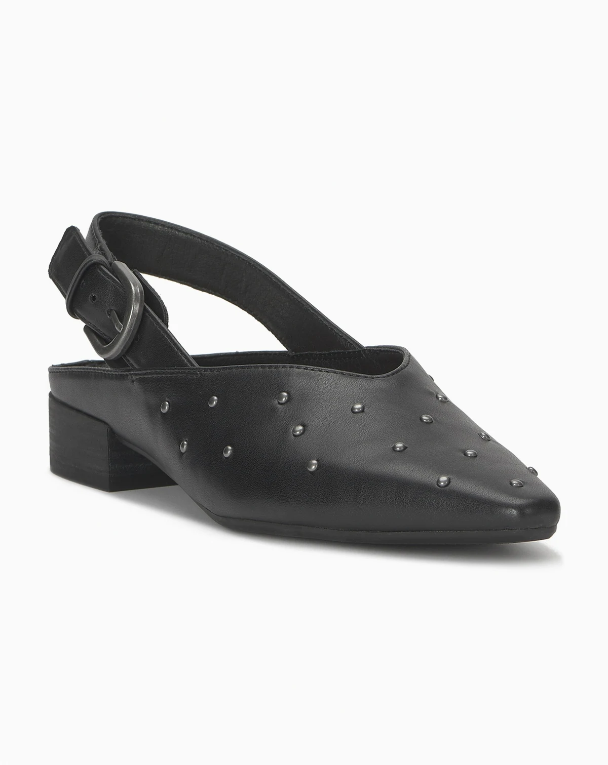 Women's Brigeet Studded Slingback Low Block-Heel Mules