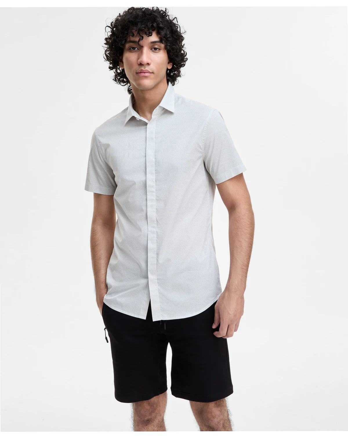 Men's Textured Shirt
