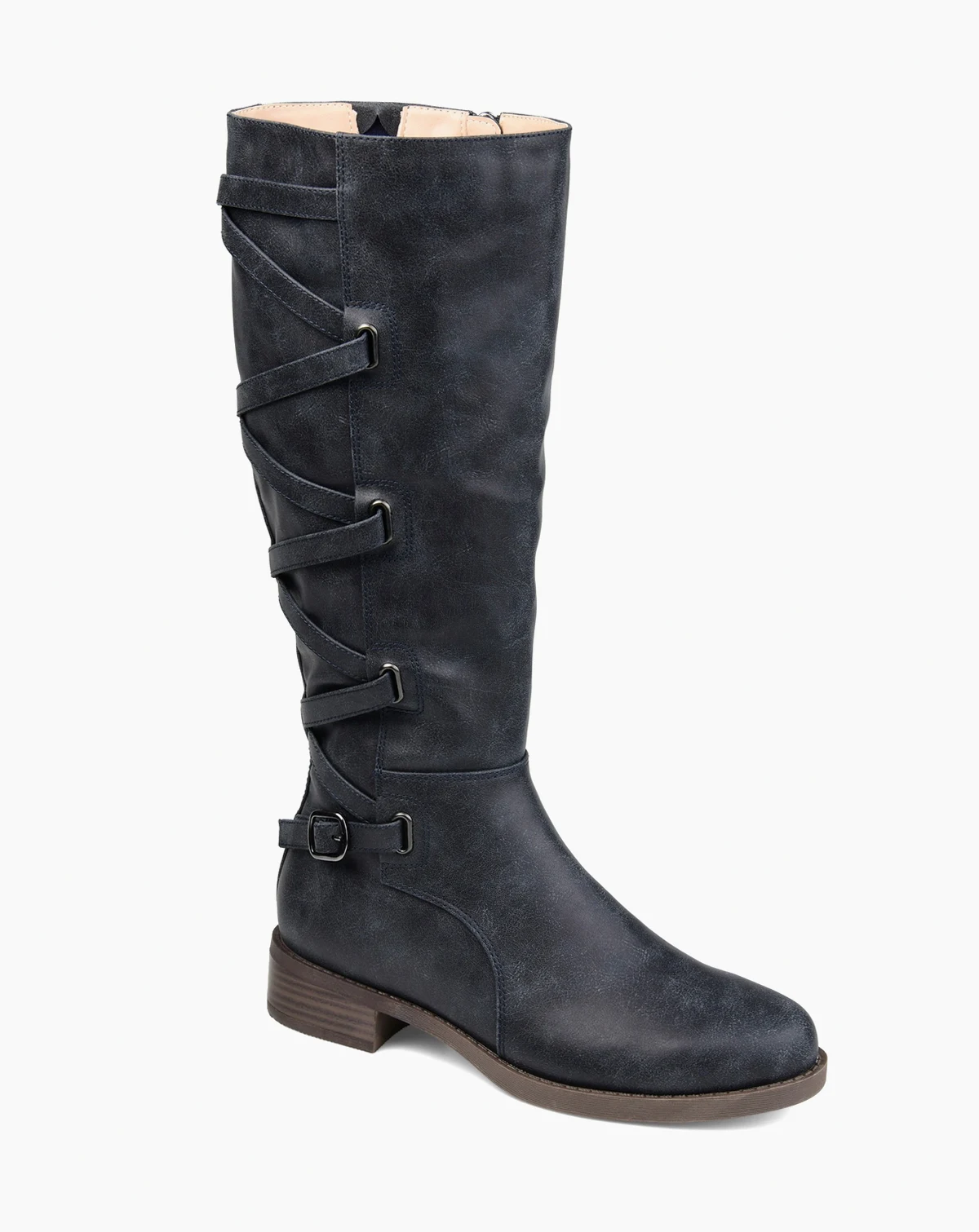 Women's Carly Regular, Wide Calf, & Extra Wide Calf Belted Knee High Boots