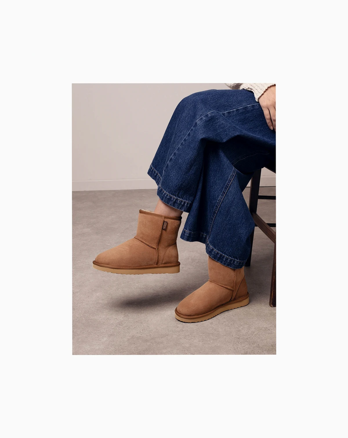 Women's Sheepskin Bootee Slippers
