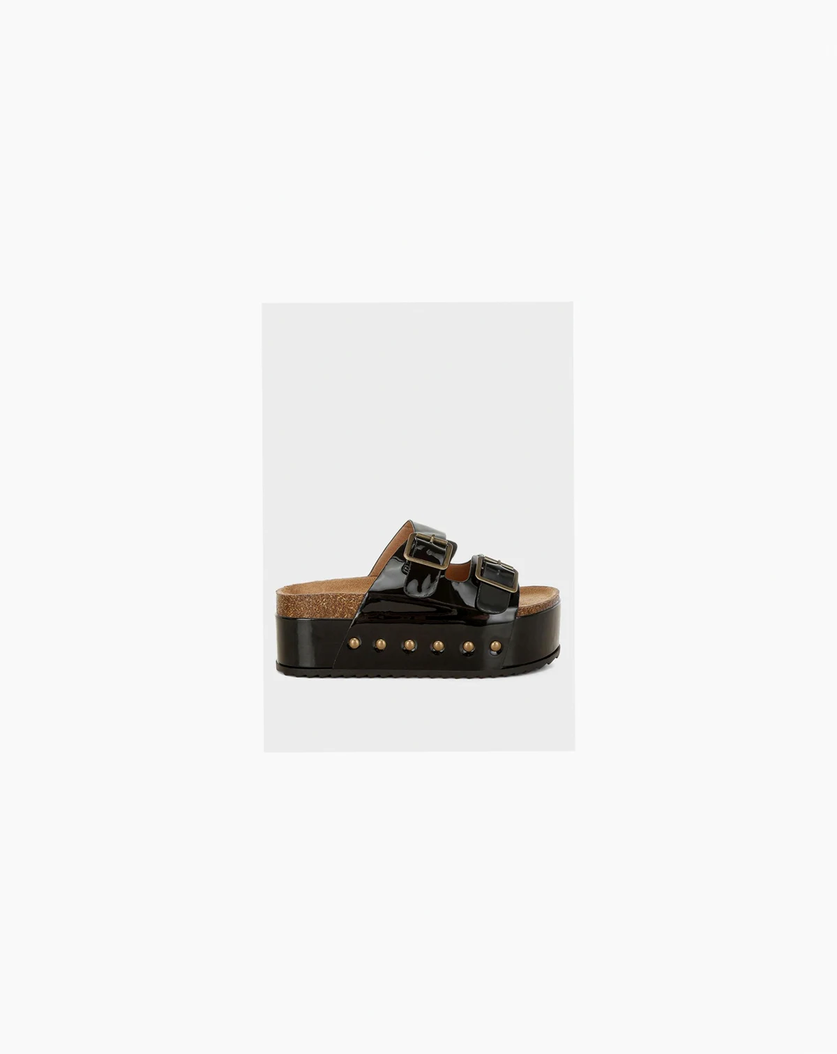Womens Merton Studded Flatform Slip Ons