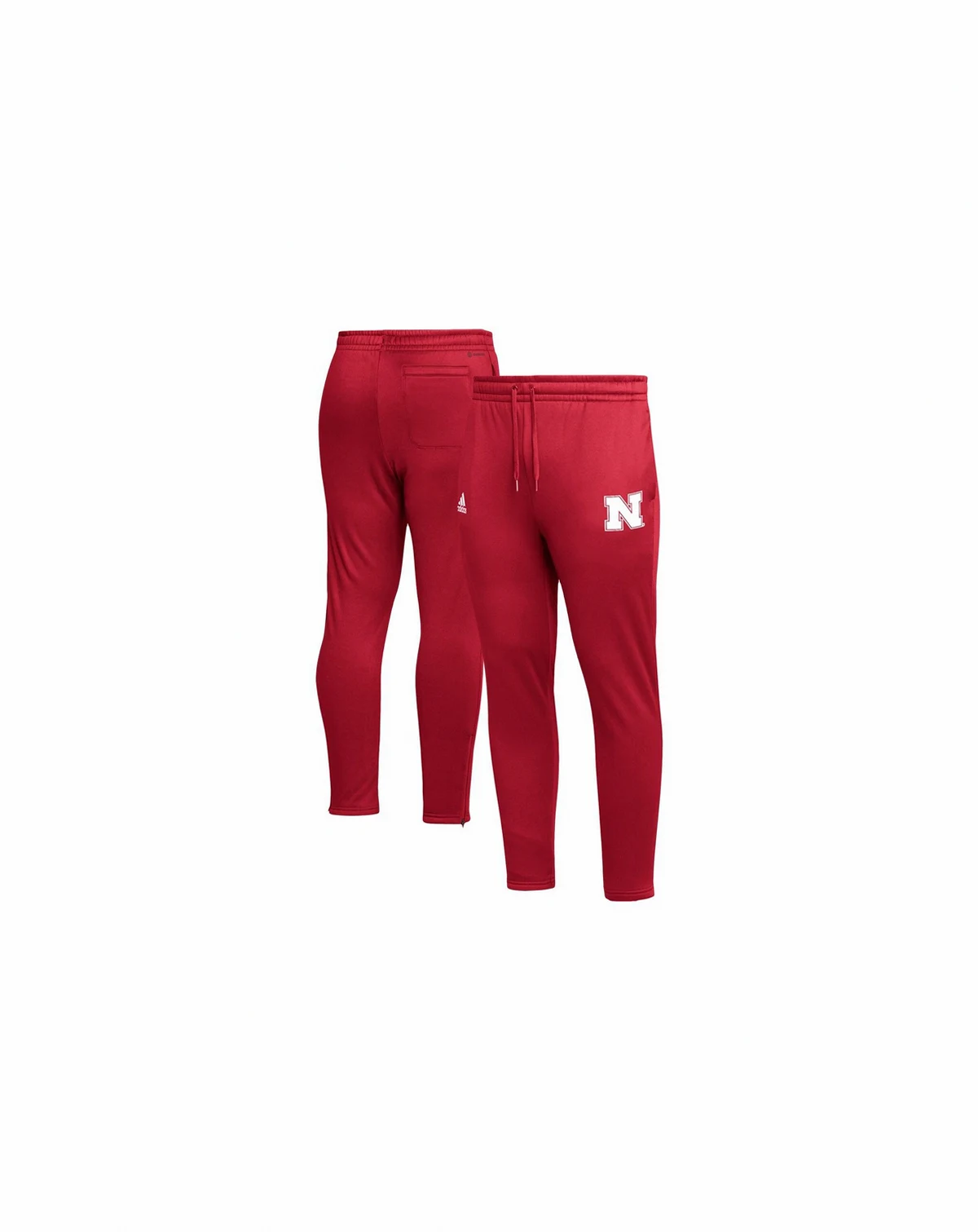 Men's Scarlet Nebraska Huskers AEROREADY Tapered Pants