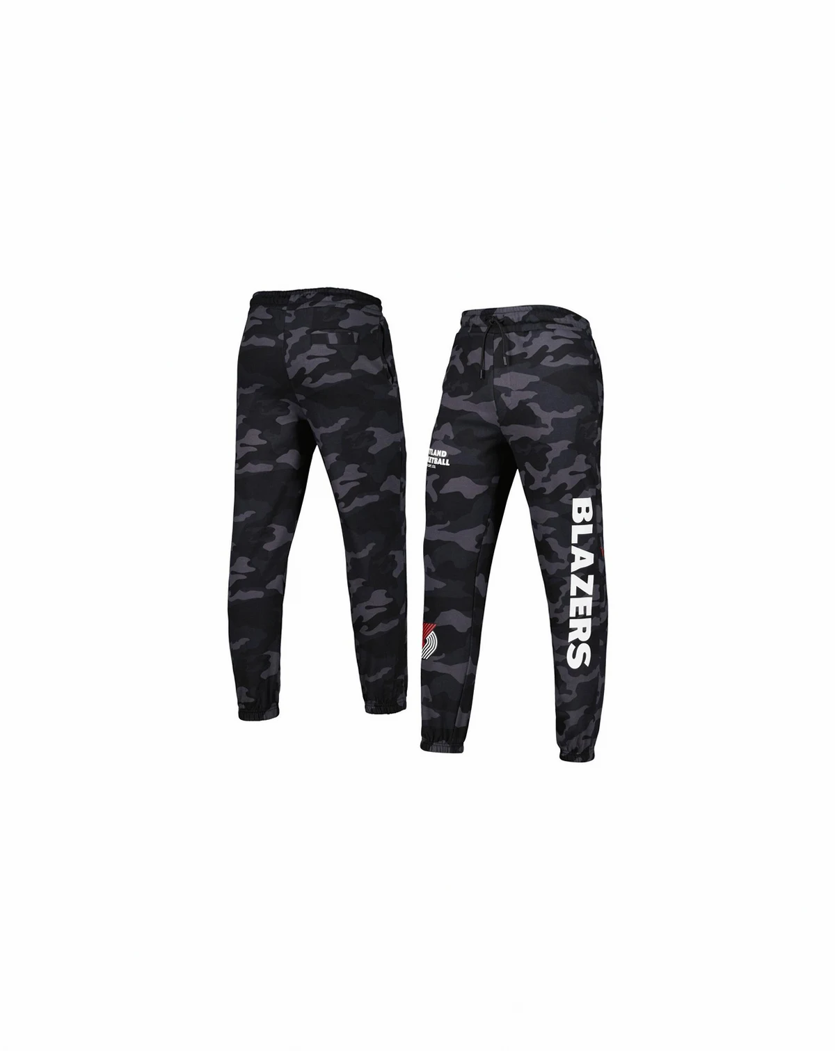 Men's Black, Camo Portland Trail Blazers Tonal Joggers