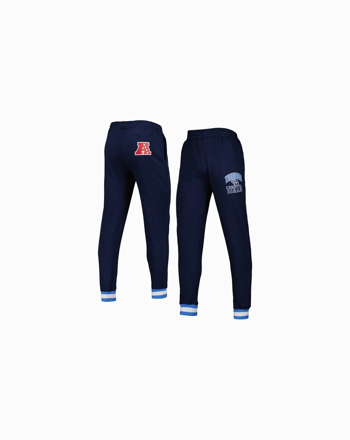 Men's Navy Tennessee Titans Blitz Fleece Jogger Pants