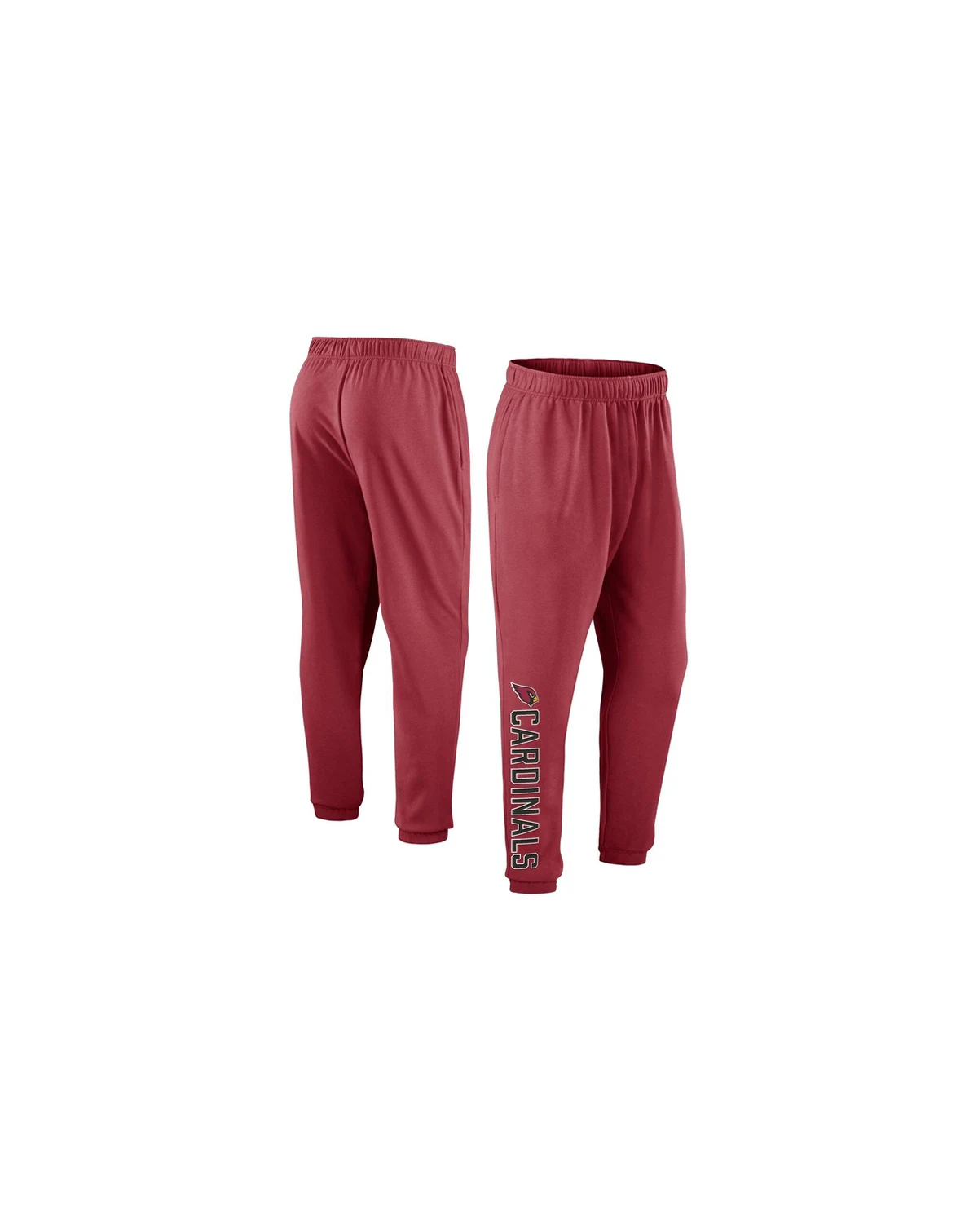 Men's Cardinal Arizona Cardinals Chop Block Fleece Sweatpants