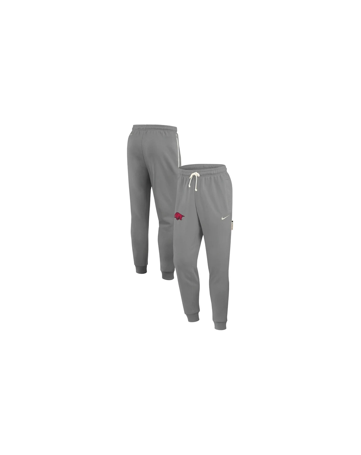 Men's Heather Gray Arkansas Razorbacks 2025 Sideline Performance Taper Pants