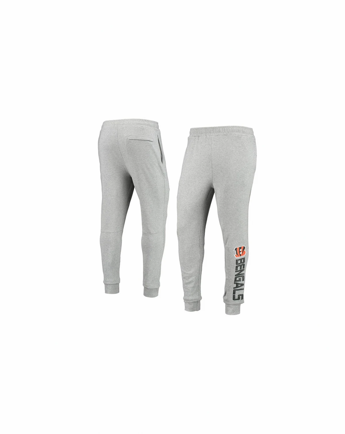 Men's Heathered Gray Cincinnati Bengals Jogger Pants
