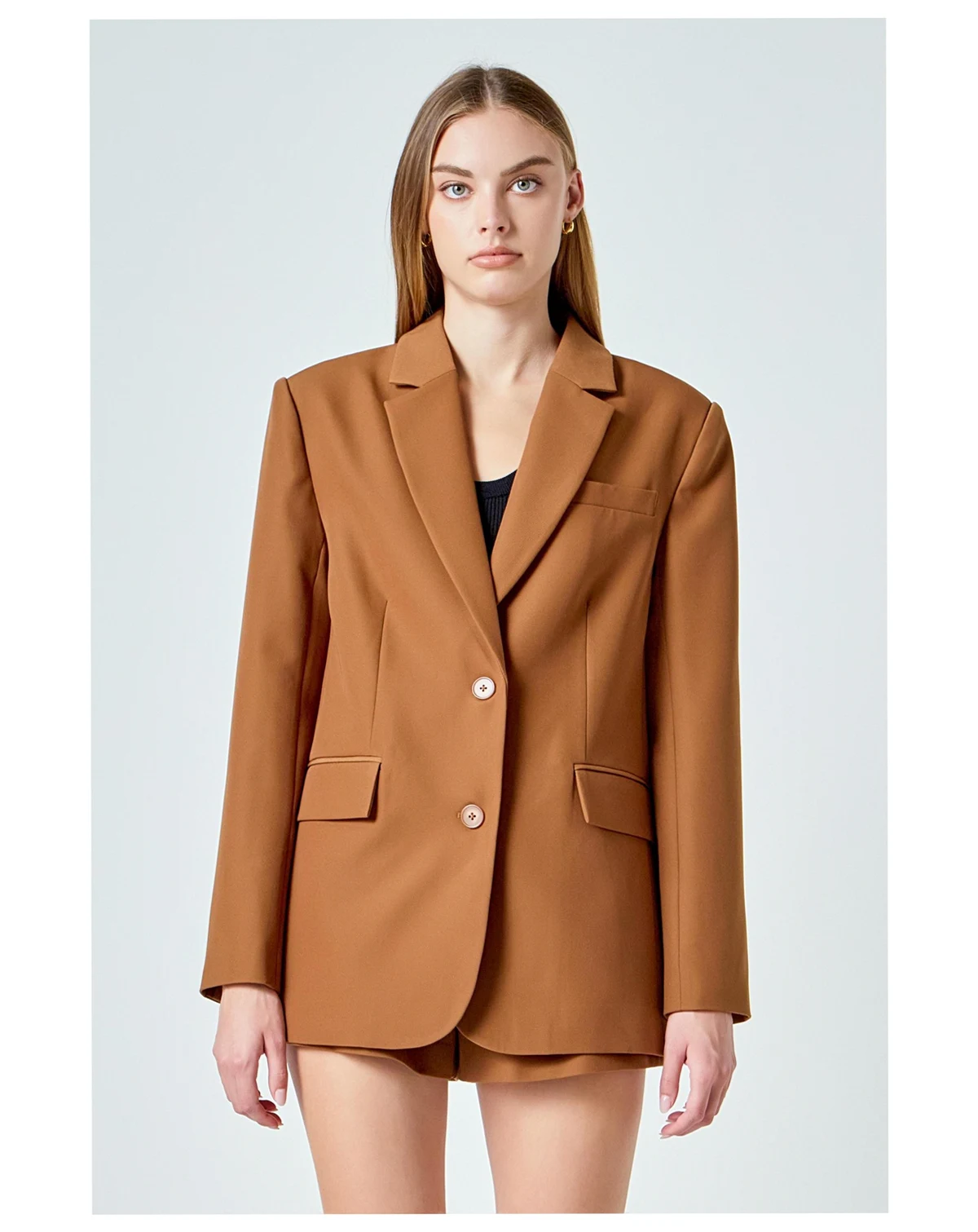 Women's Everyday Oversize 2 button Blazer