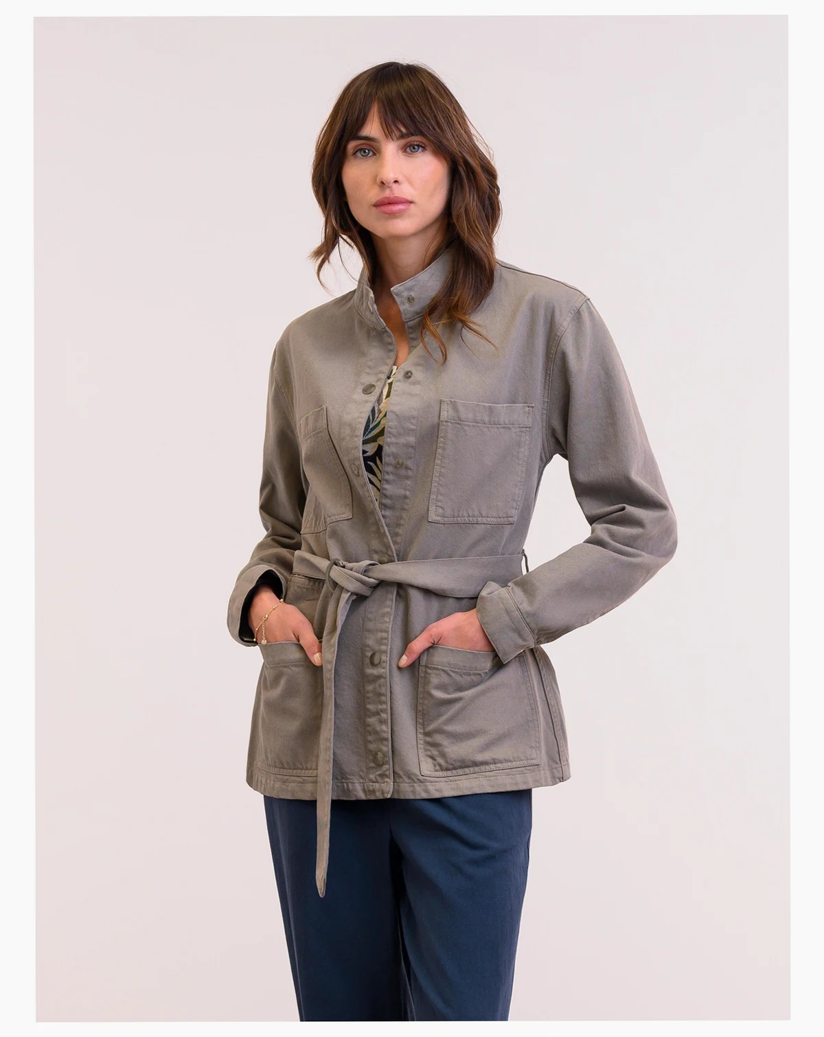 Women's Canvas Safari Jacket