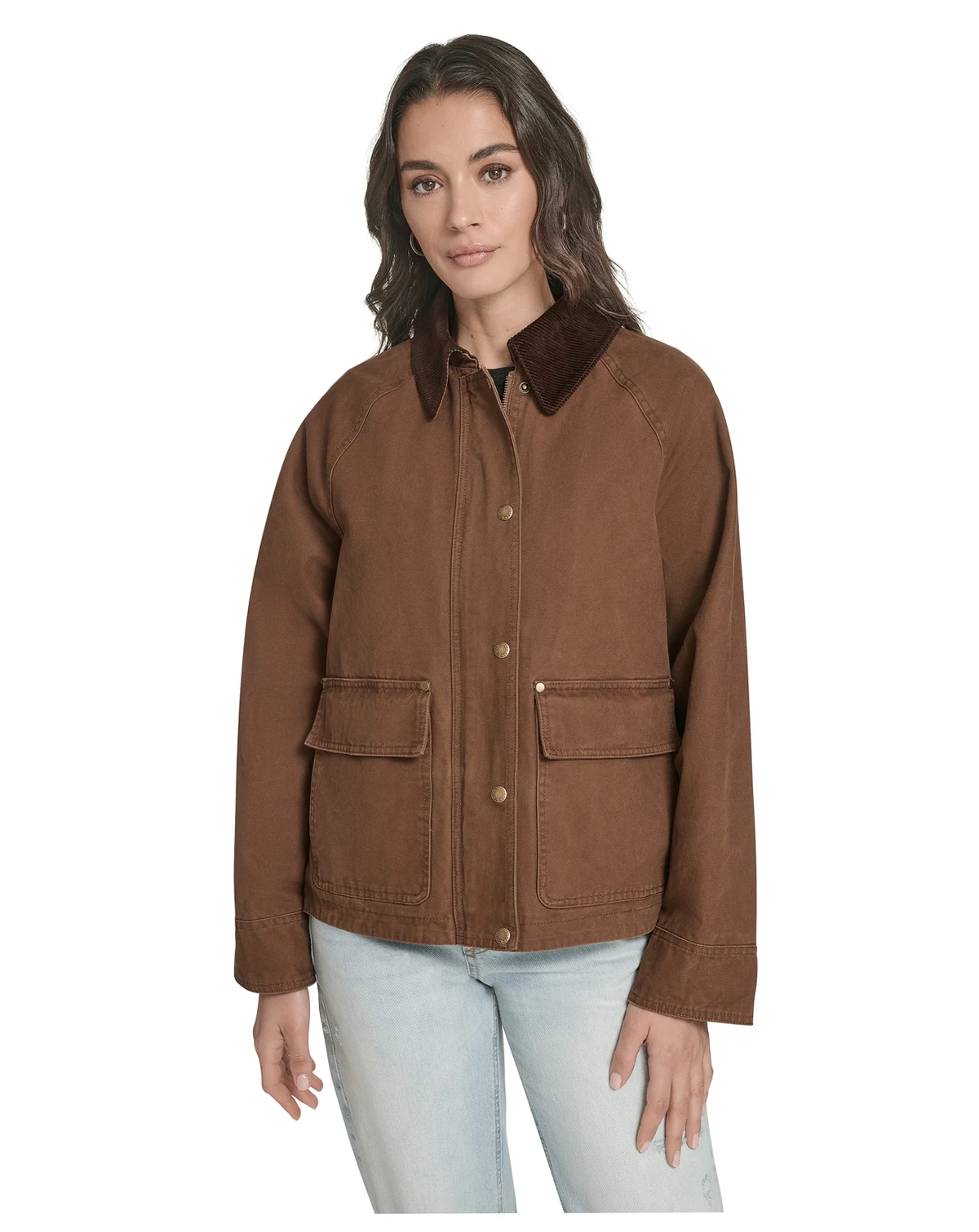 Women's Regular Short Cotton Barn Jacket