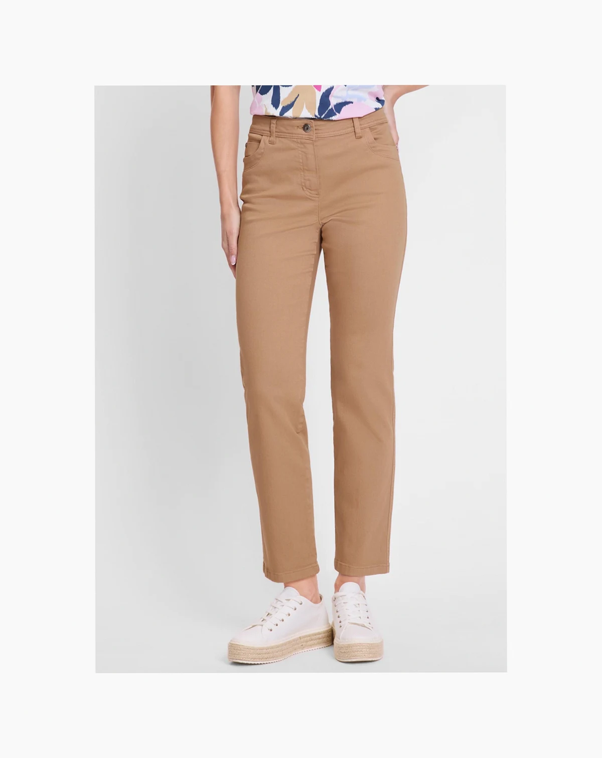 Women's Lisa Straight Cropped Stretch Jean