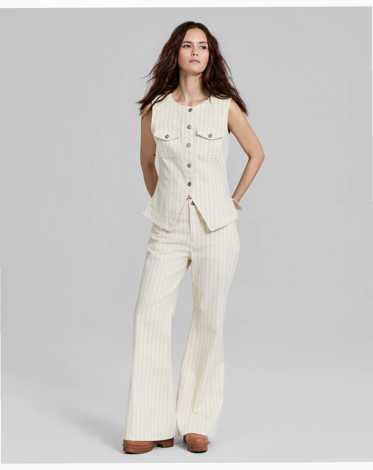 Petite High-Rise Flare Jeans, Macy's Exclusive