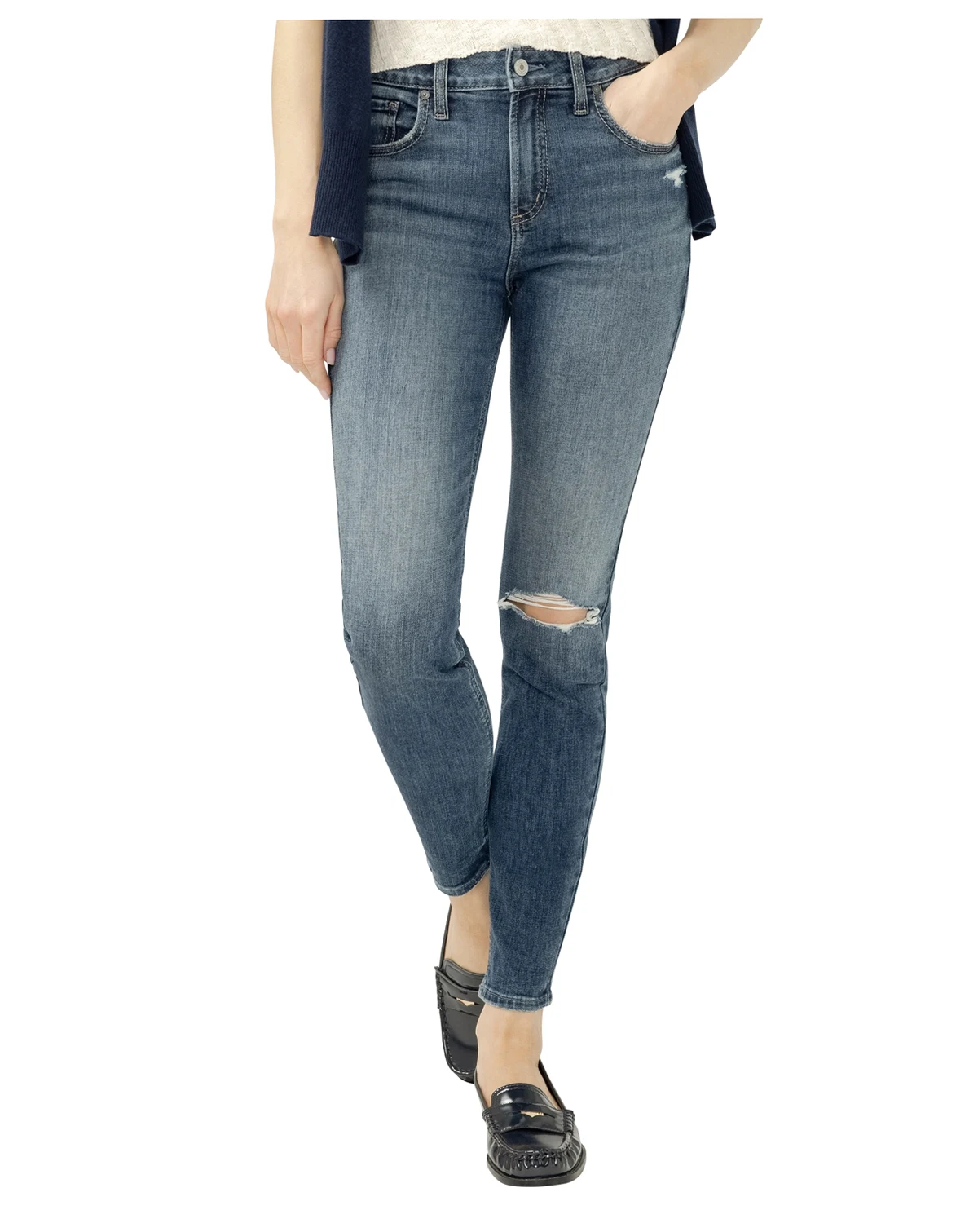 Women's Avery High Rise Curvy Fit Skinny Leg Jeans