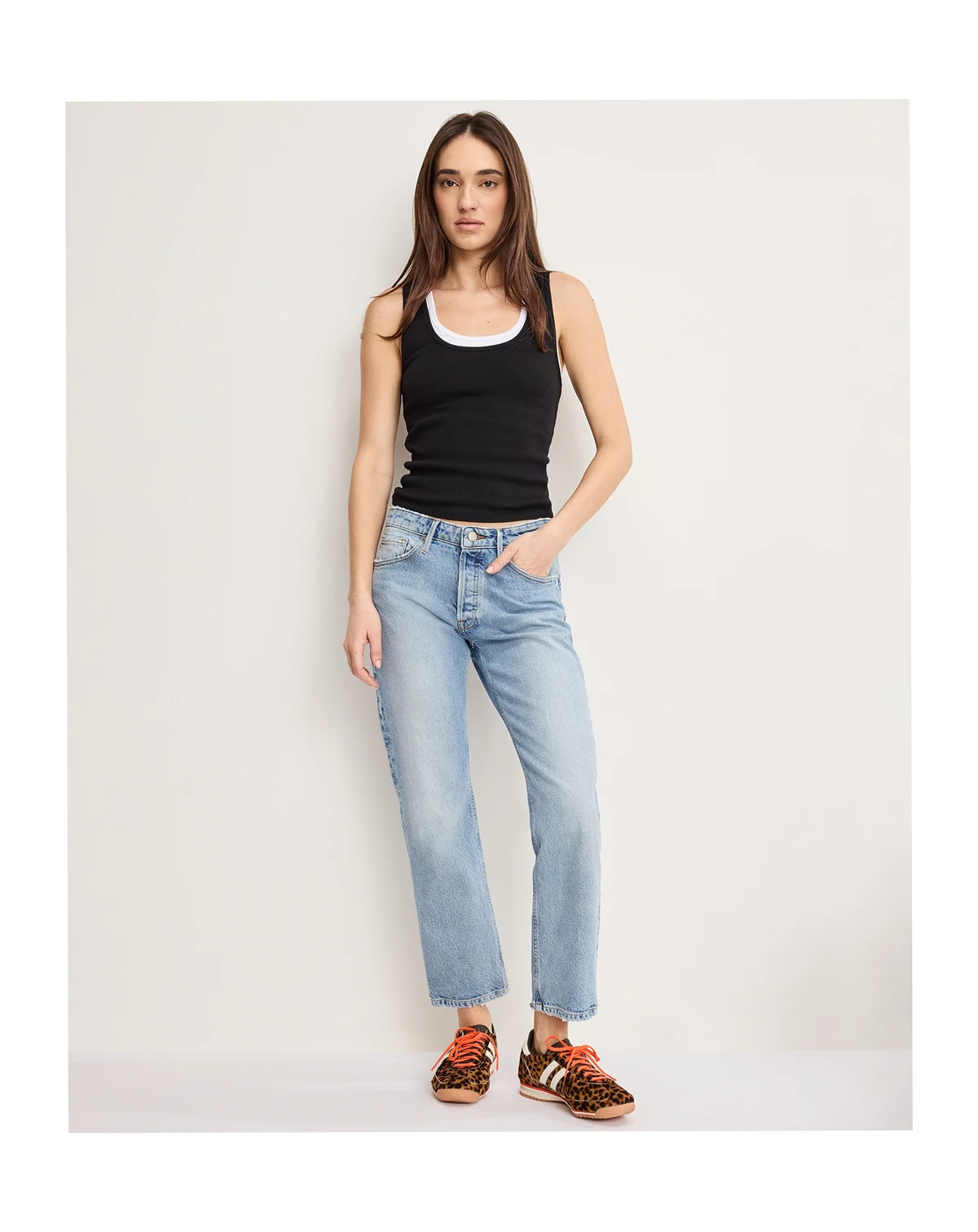 Women's Straight Ankle Jeans