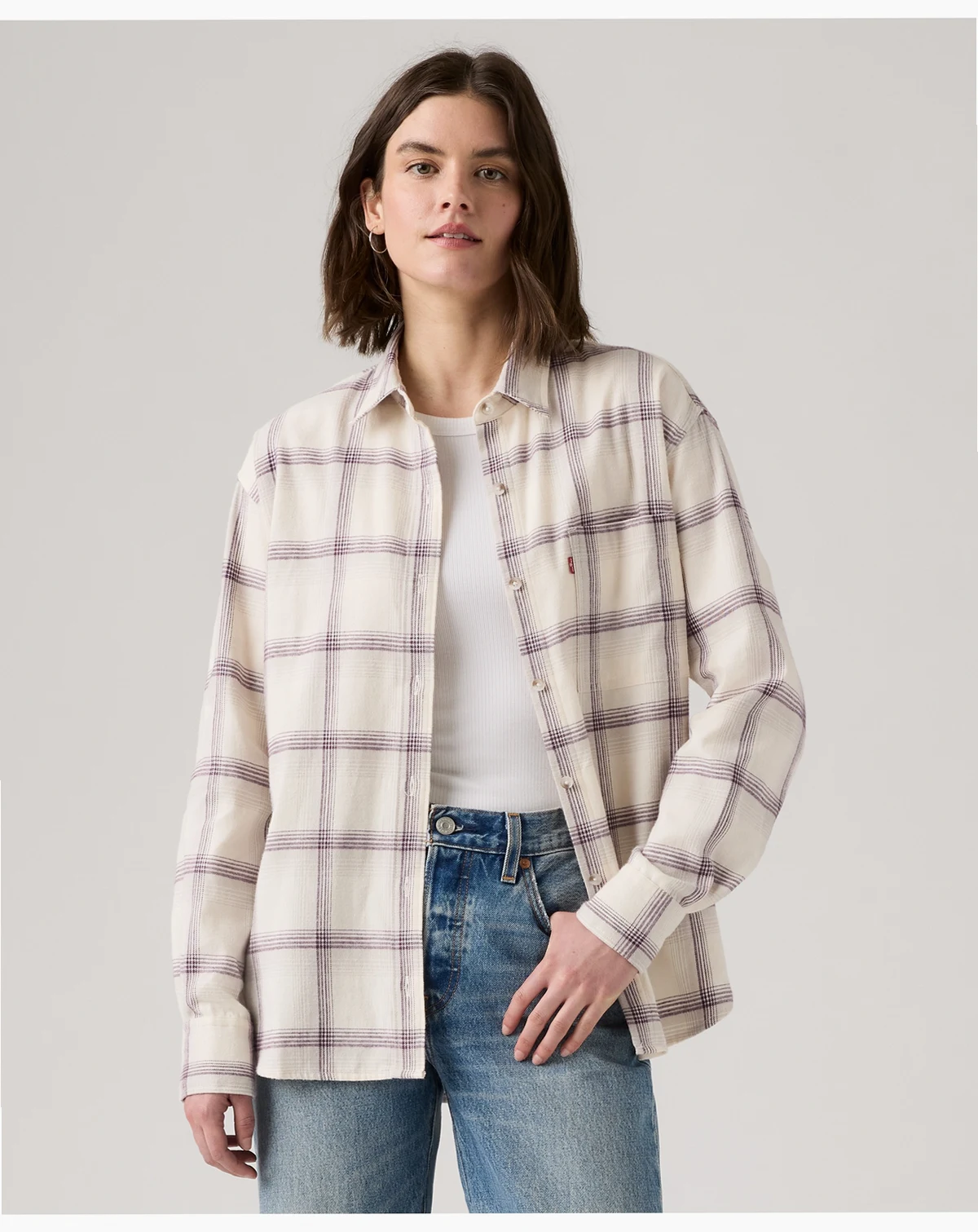 Women's Henriette Flannel Long Sleeve Shirt