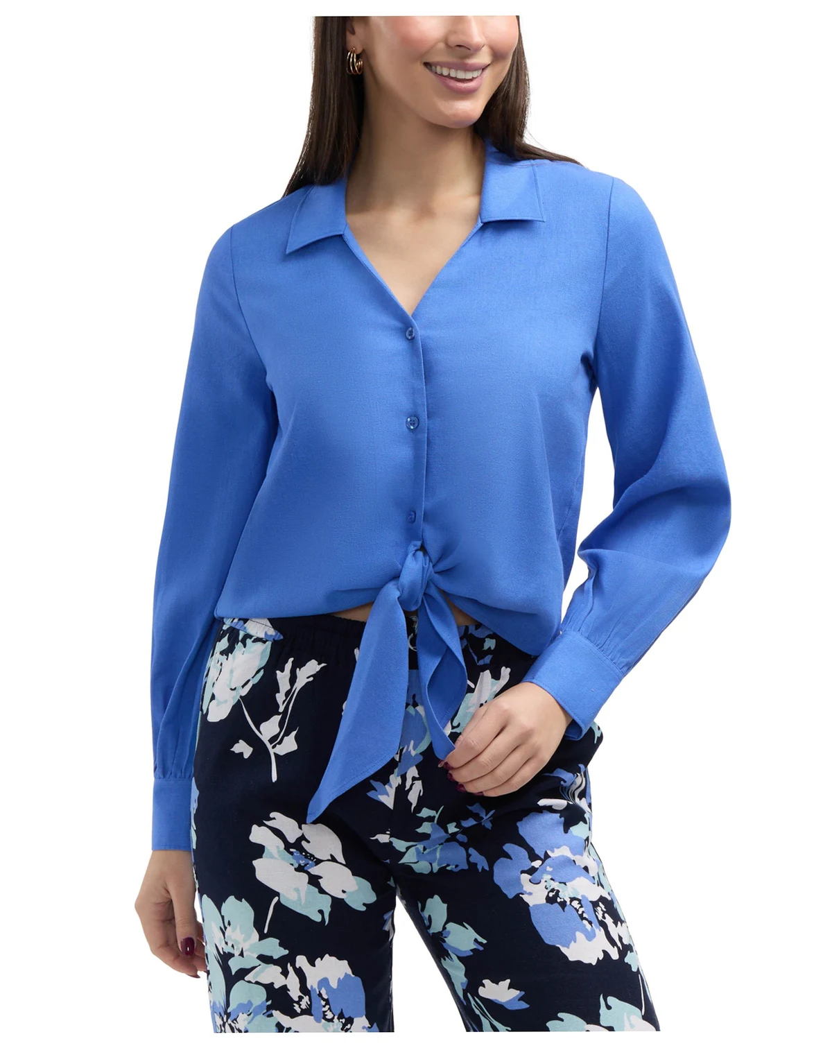 Women's Tie Front Shirt