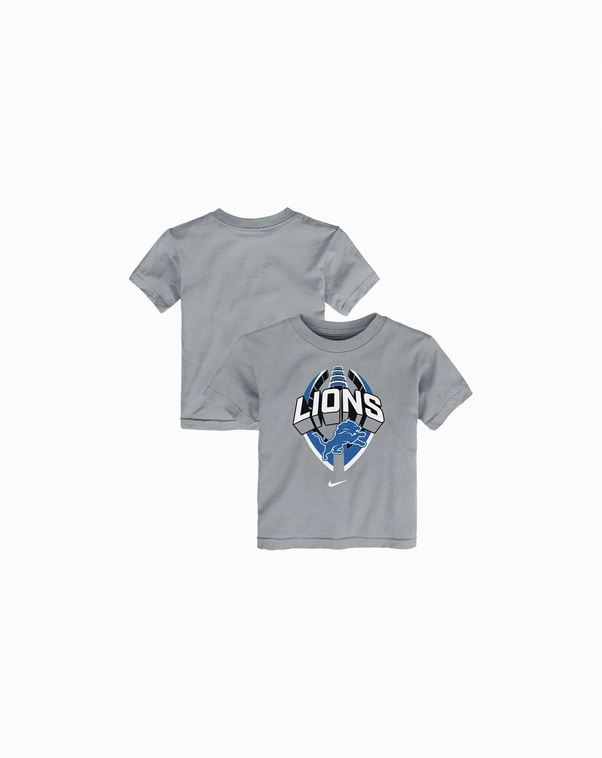 Toddler Gray Detroit Lions Icon Legend T-Shirt