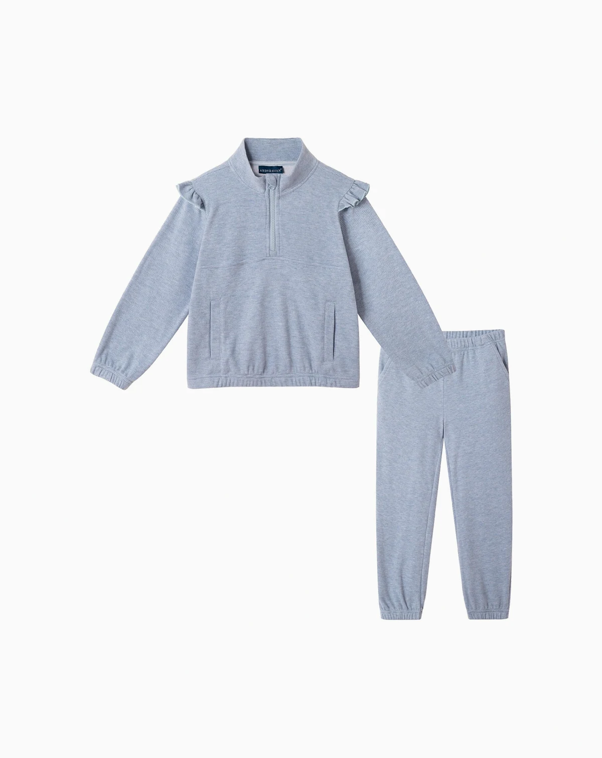 Toddler/Child Boys Navy Quarter Zip Sweat Set