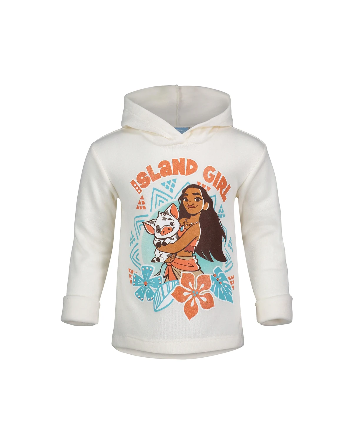 Toddler Girls Moana Pullover Hoodie and Leggings Outfit Set to Big Kid