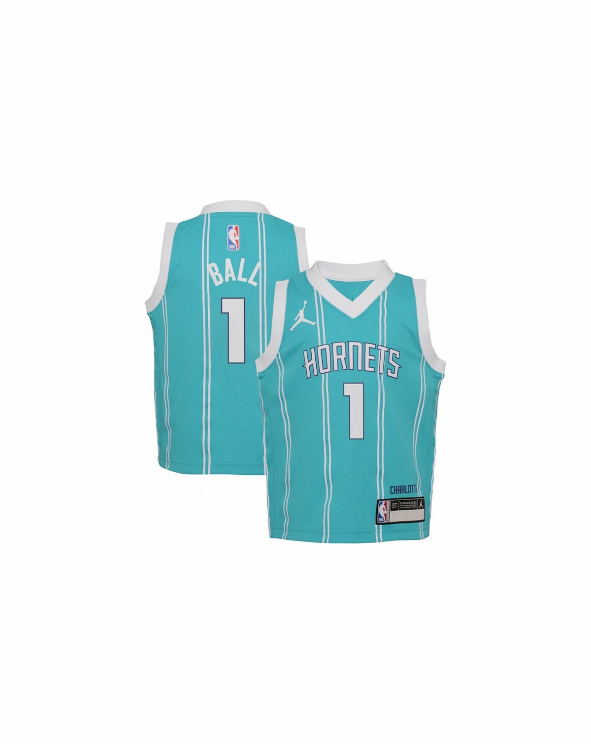 Toddler Boys and Girls LaMelo Ball Teal Charlotte Hornets Swingman Player Jersey - Icon Edition