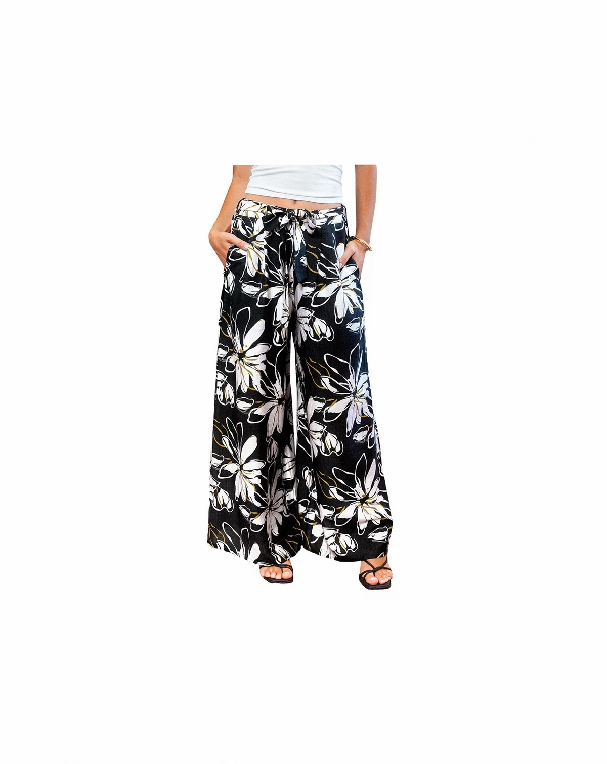 Women's Blossom Way Floral Pants