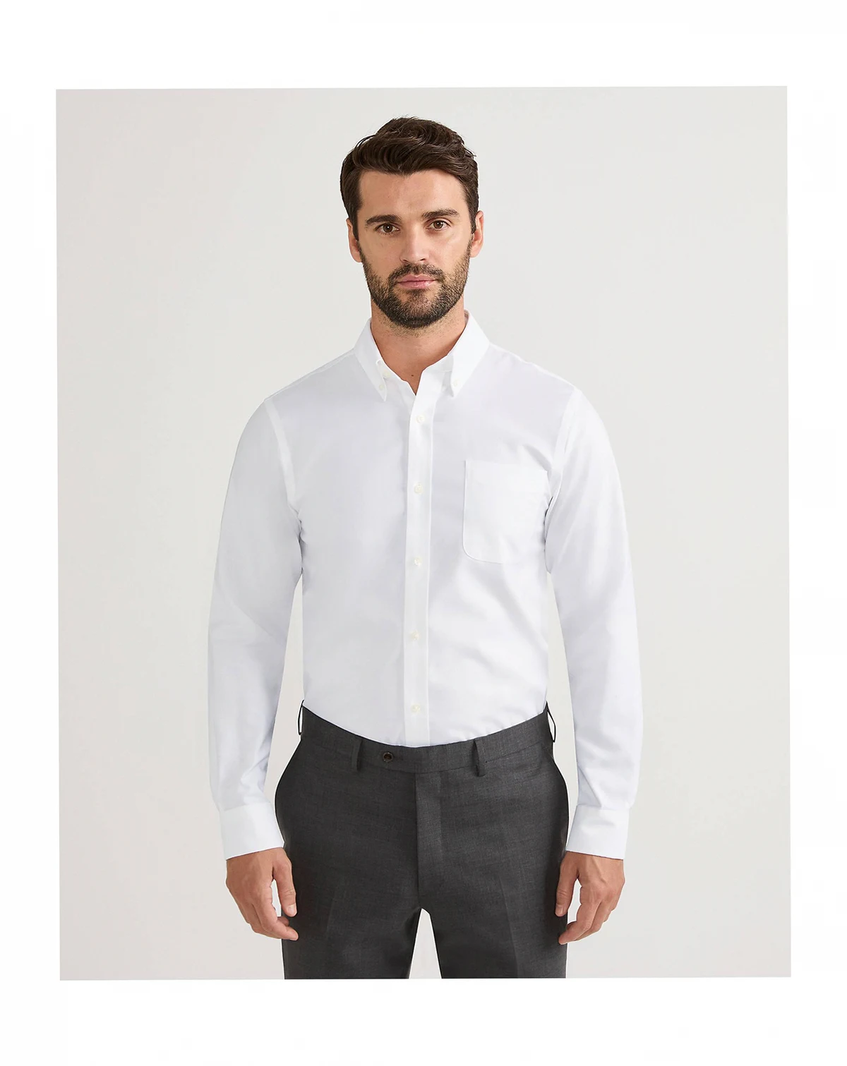 Big & Tall No Iron Supima Cotton Oxford Dress Shirt