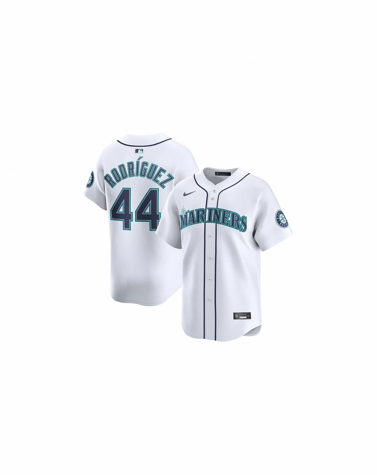 Men's Julio Rodríguez White Seattle Mariners Home Limited Player Jersey