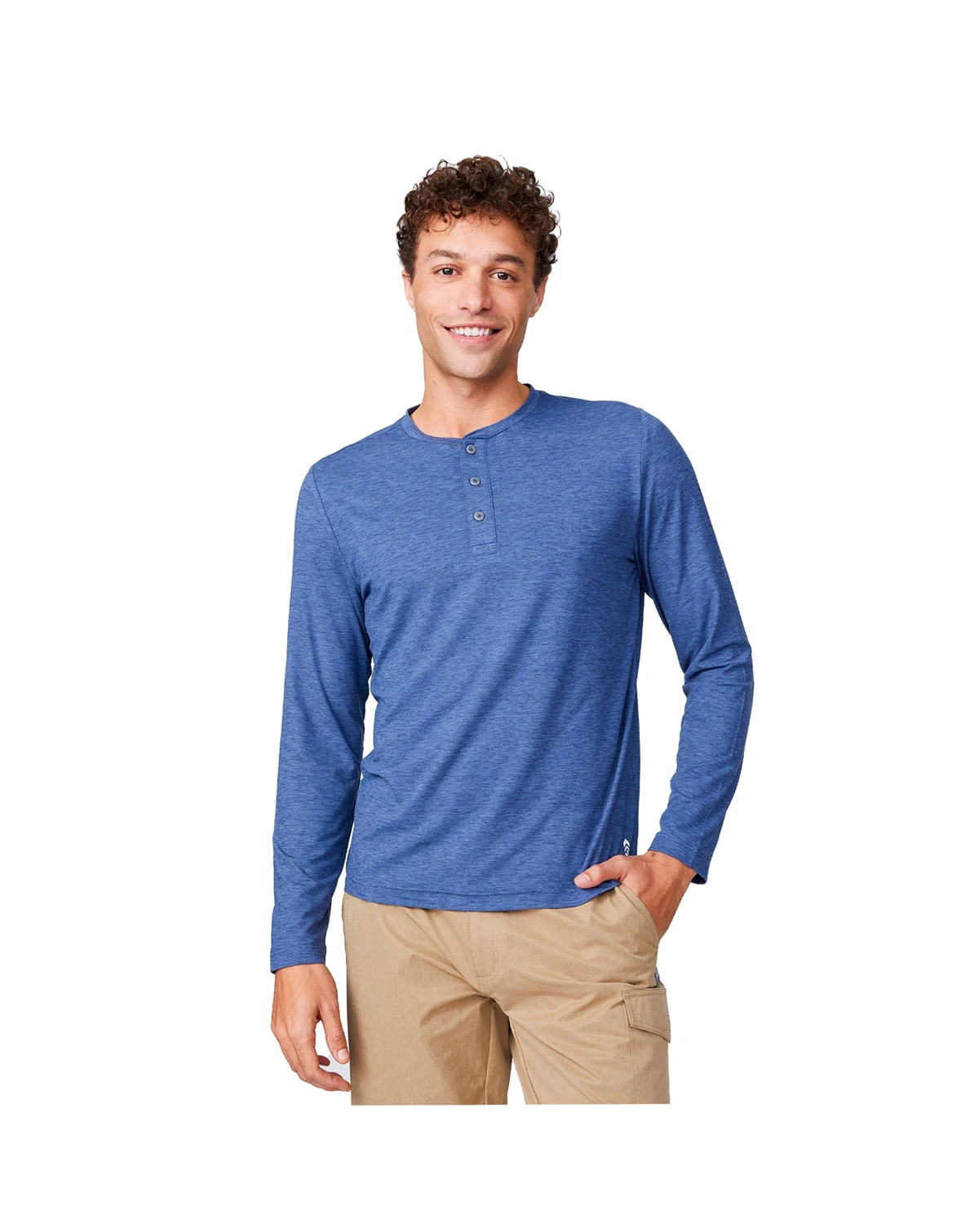 Men's Henley Long Sleeve Shirt